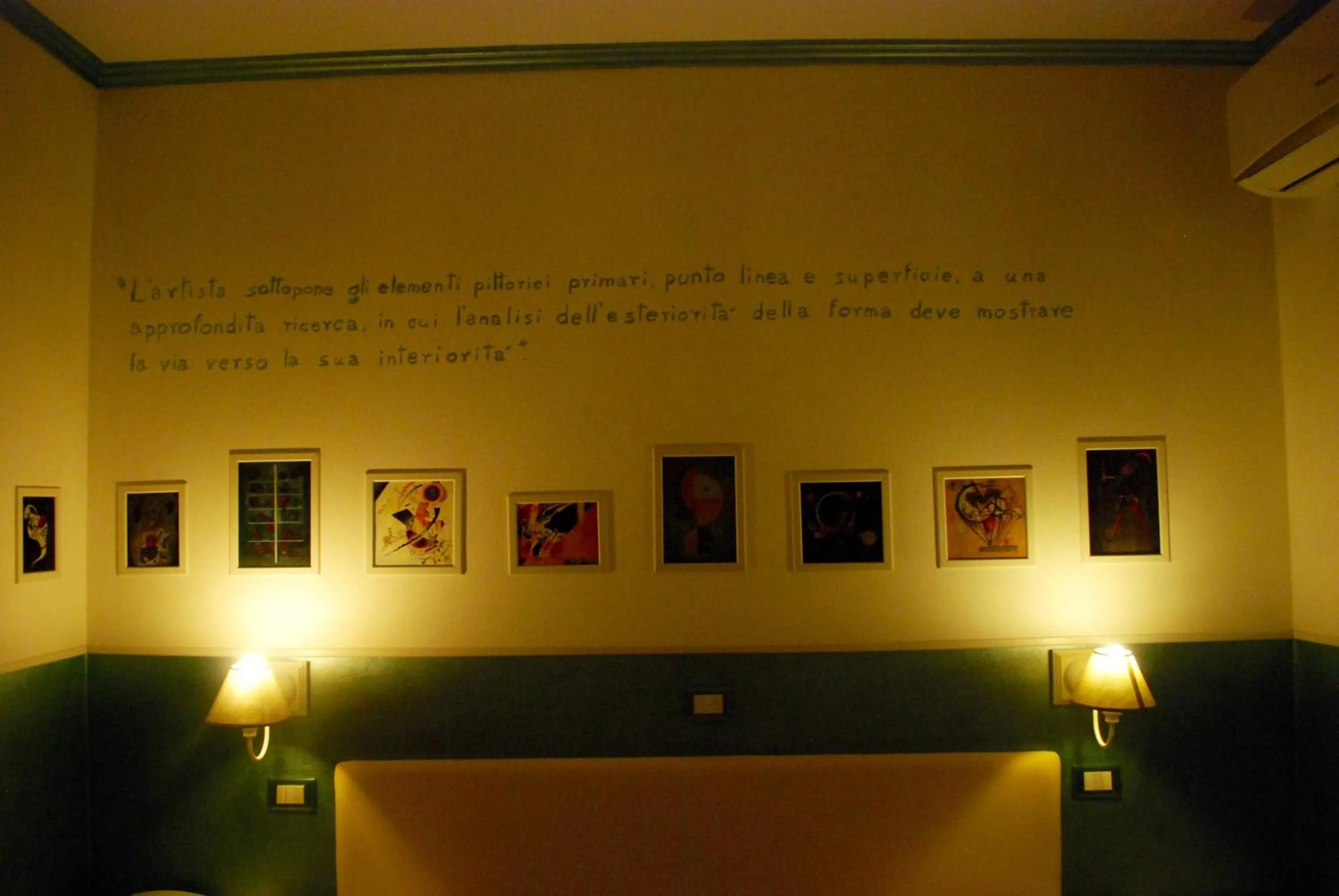 Decorative detail in Hotel Diana