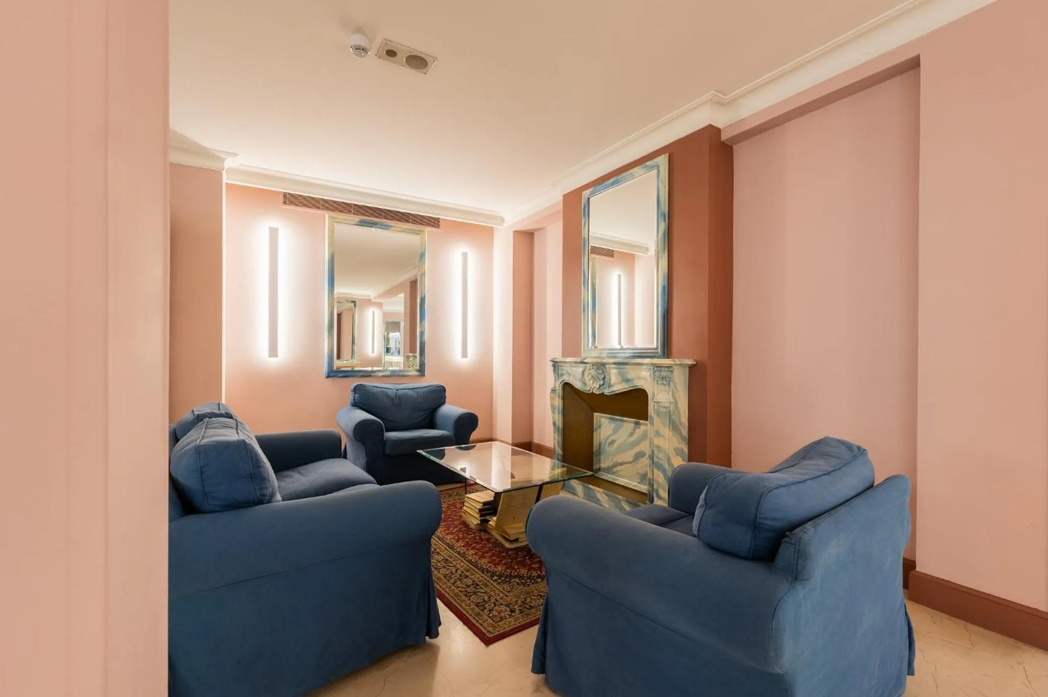 Lobby or reception in Hotel Diana