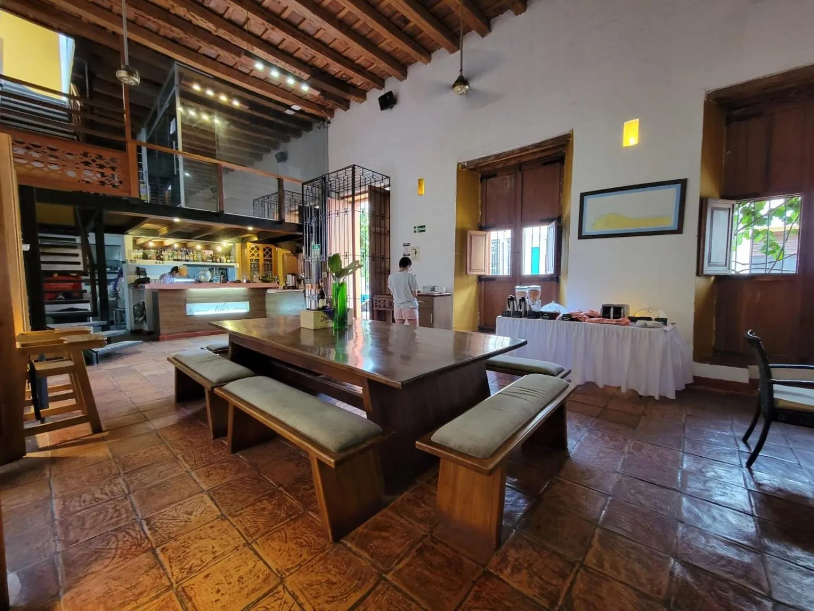 Breakfast in Hotel Boutique Casa Carolina