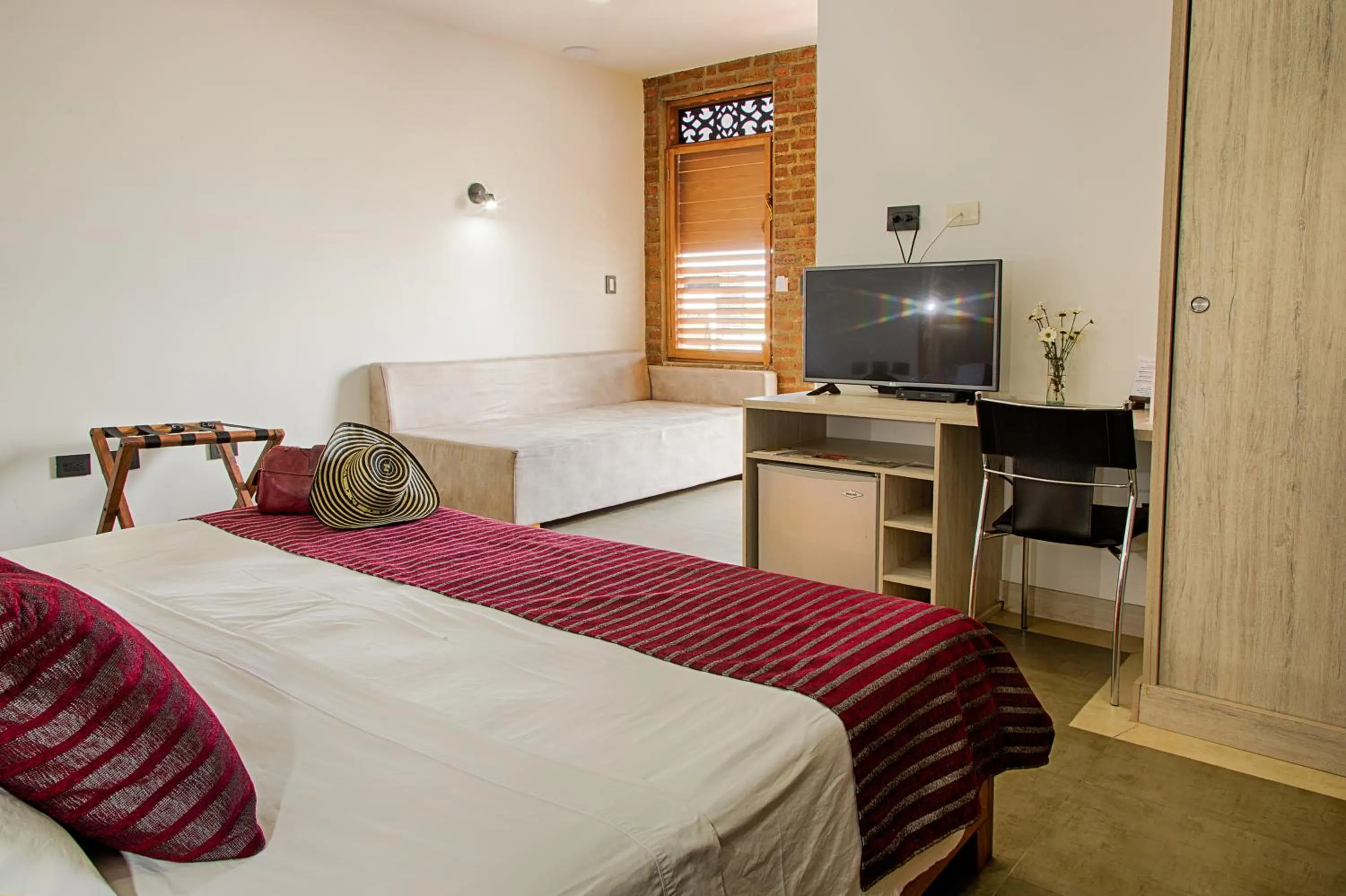 TV and multimedia, Bed in Hotel Boutique Casa Carolina