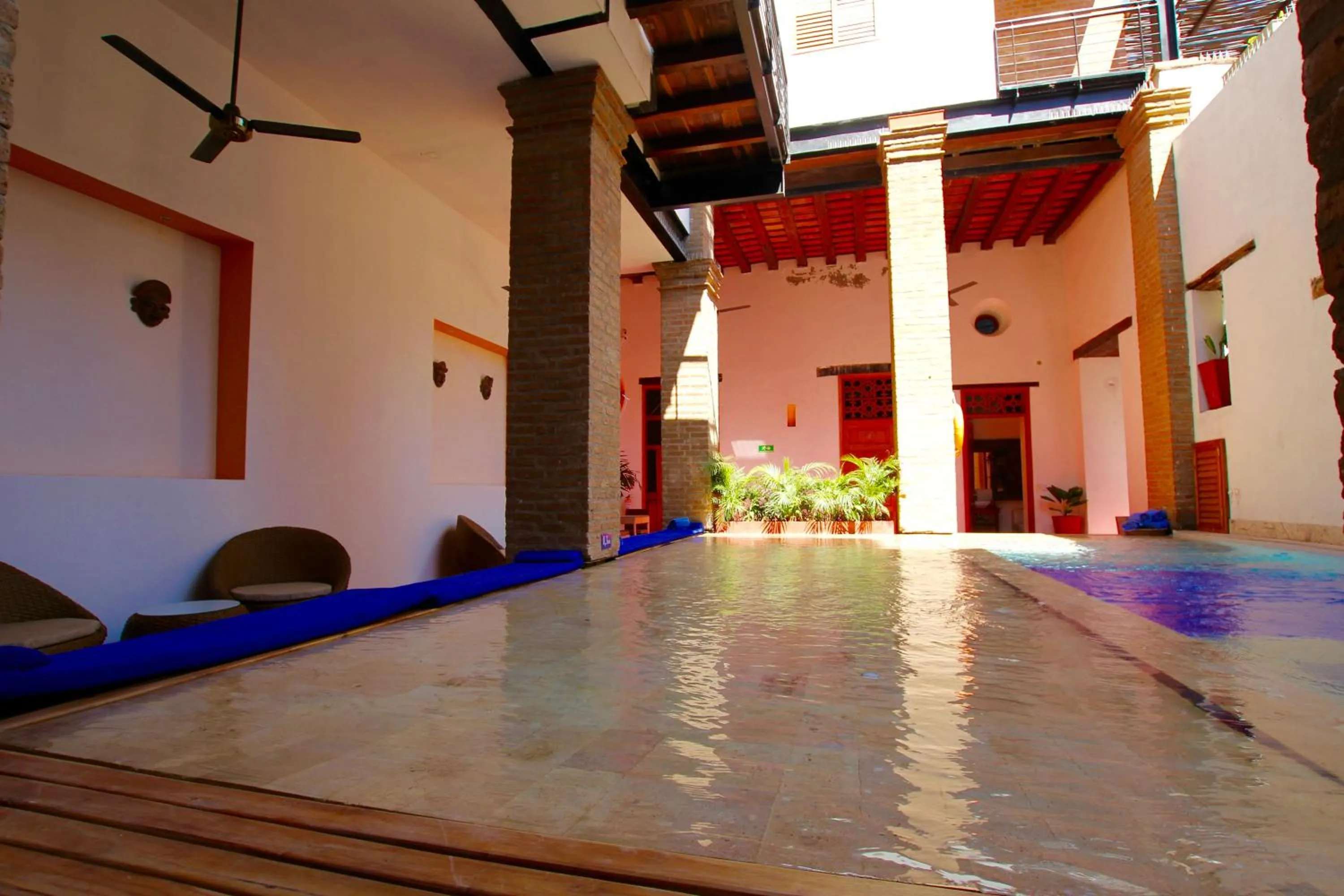 Swimming pool in Hotel Boutique Casa Carolina