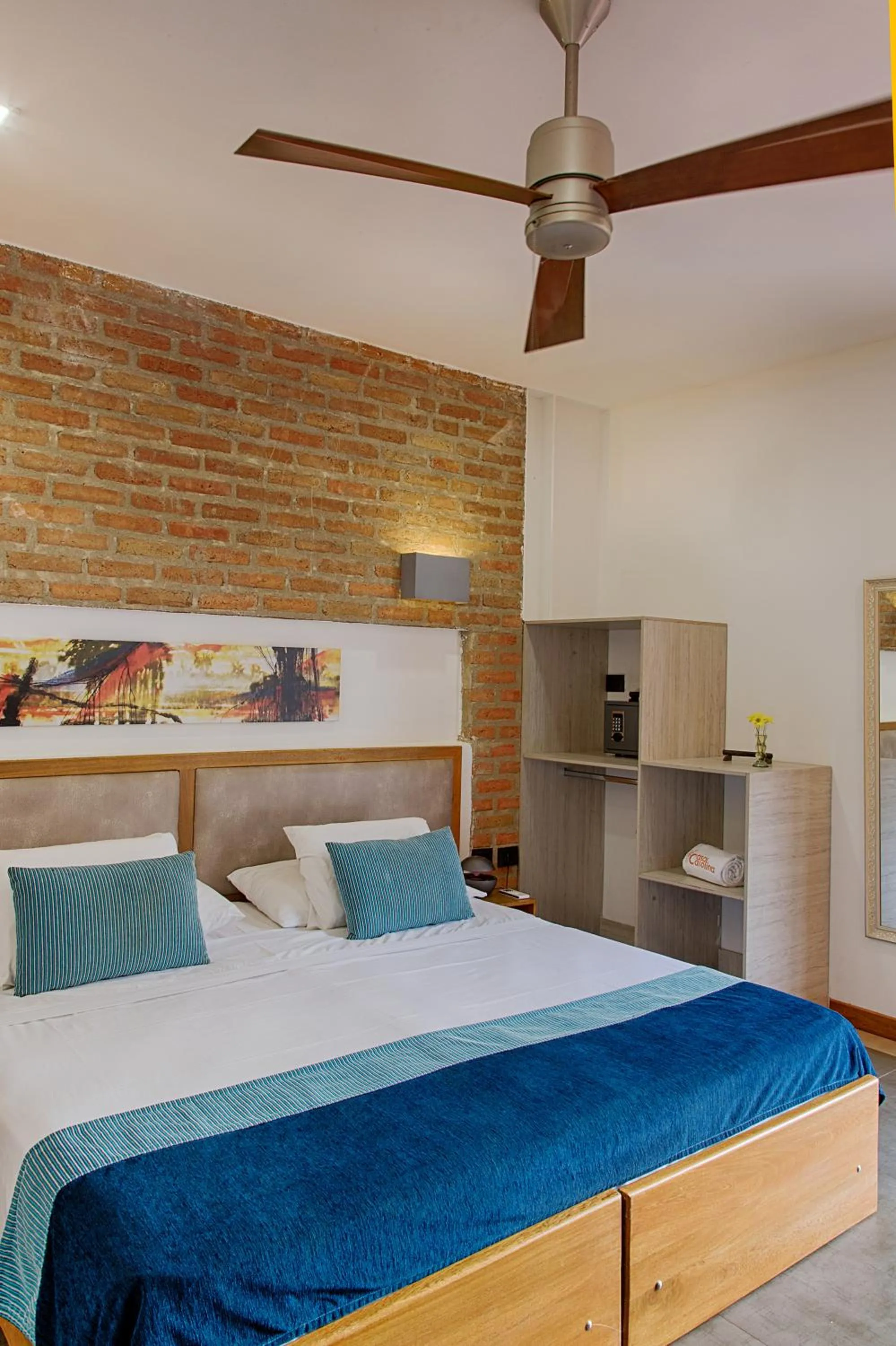 Bedroom, Bed in Hotel Boutique Casa Carolina