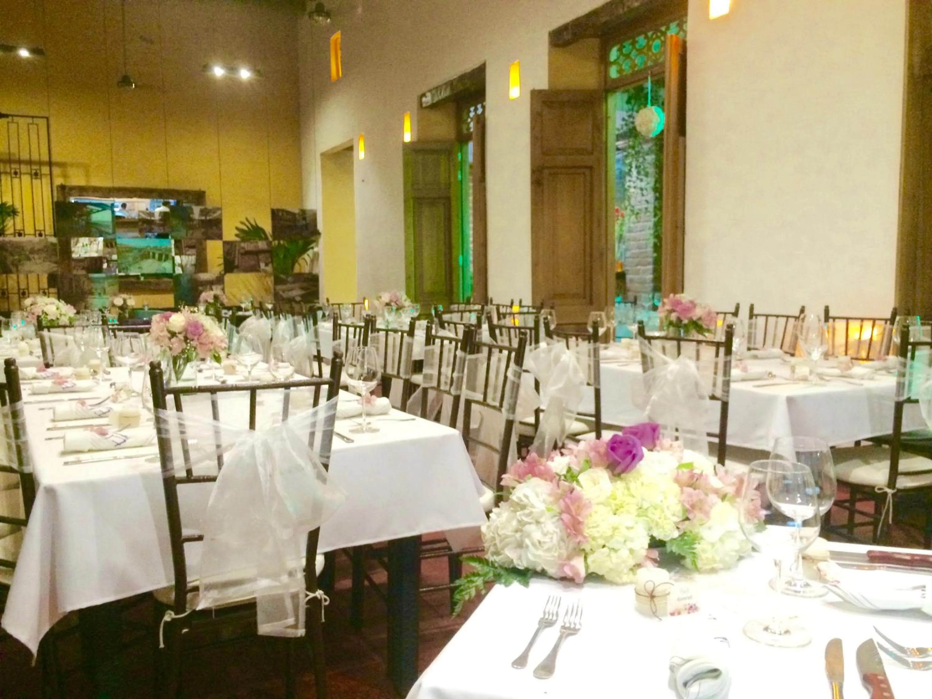 Restaurant/places to eat in Hotel Boutique Casa Carolina