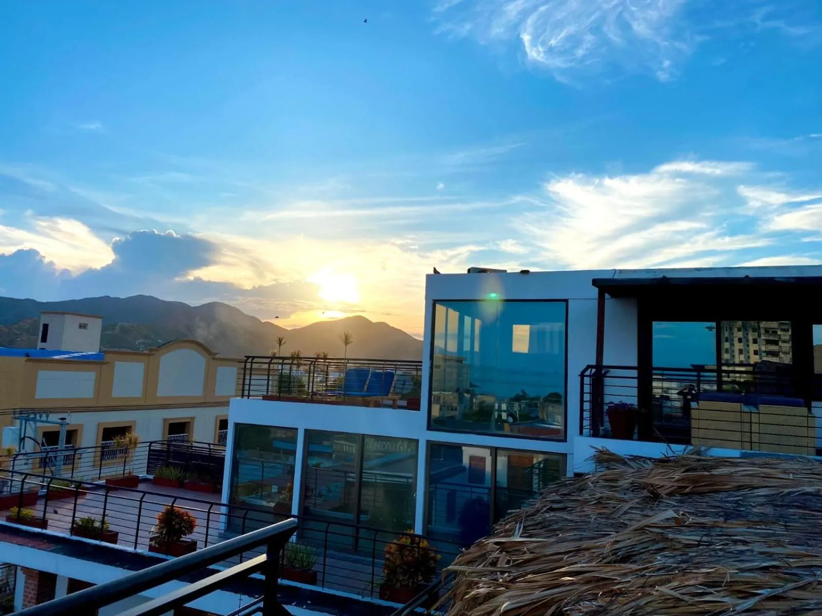 Property building in Hotel Boutique Casa Carolina