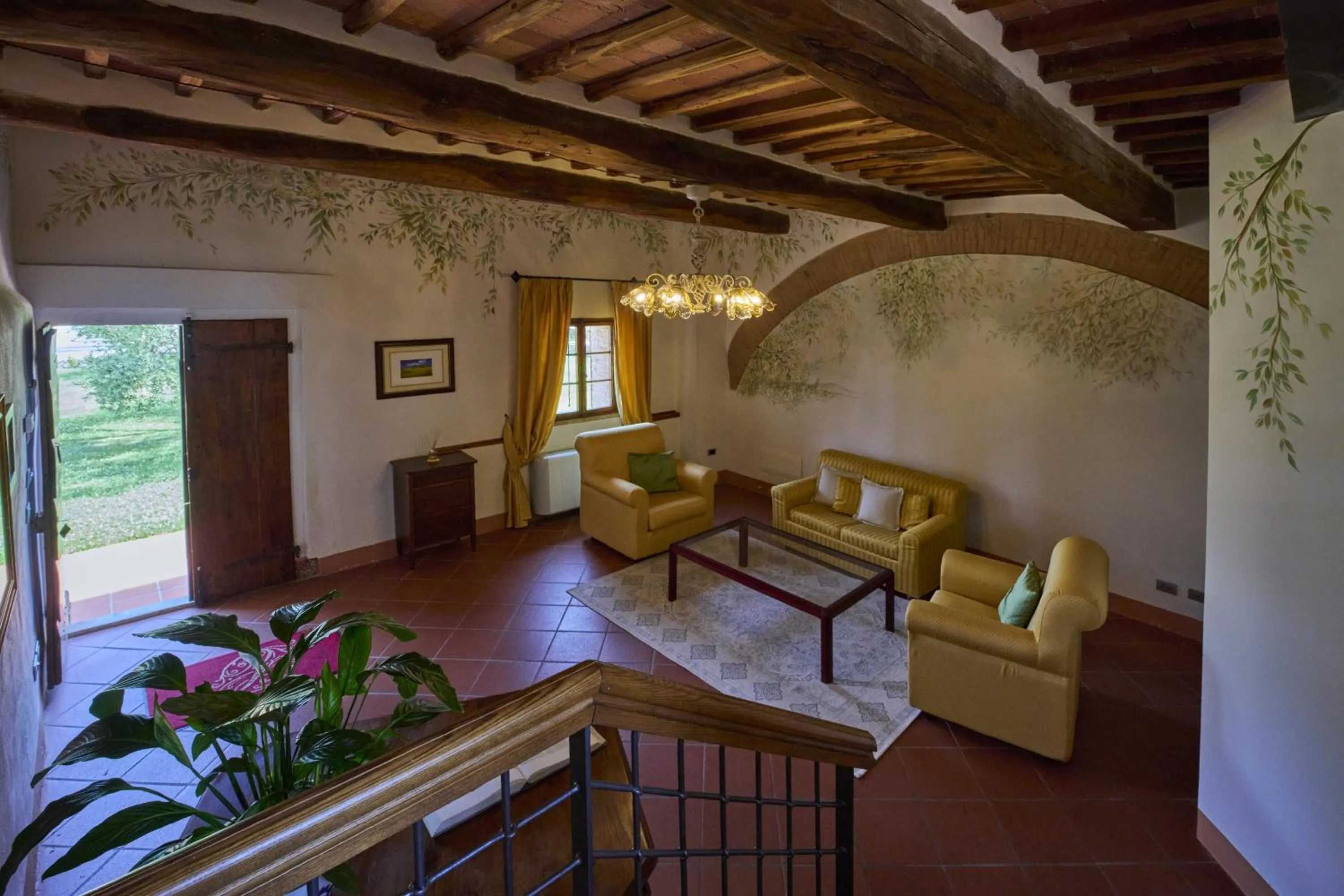 Living room in Villa Curina Resort