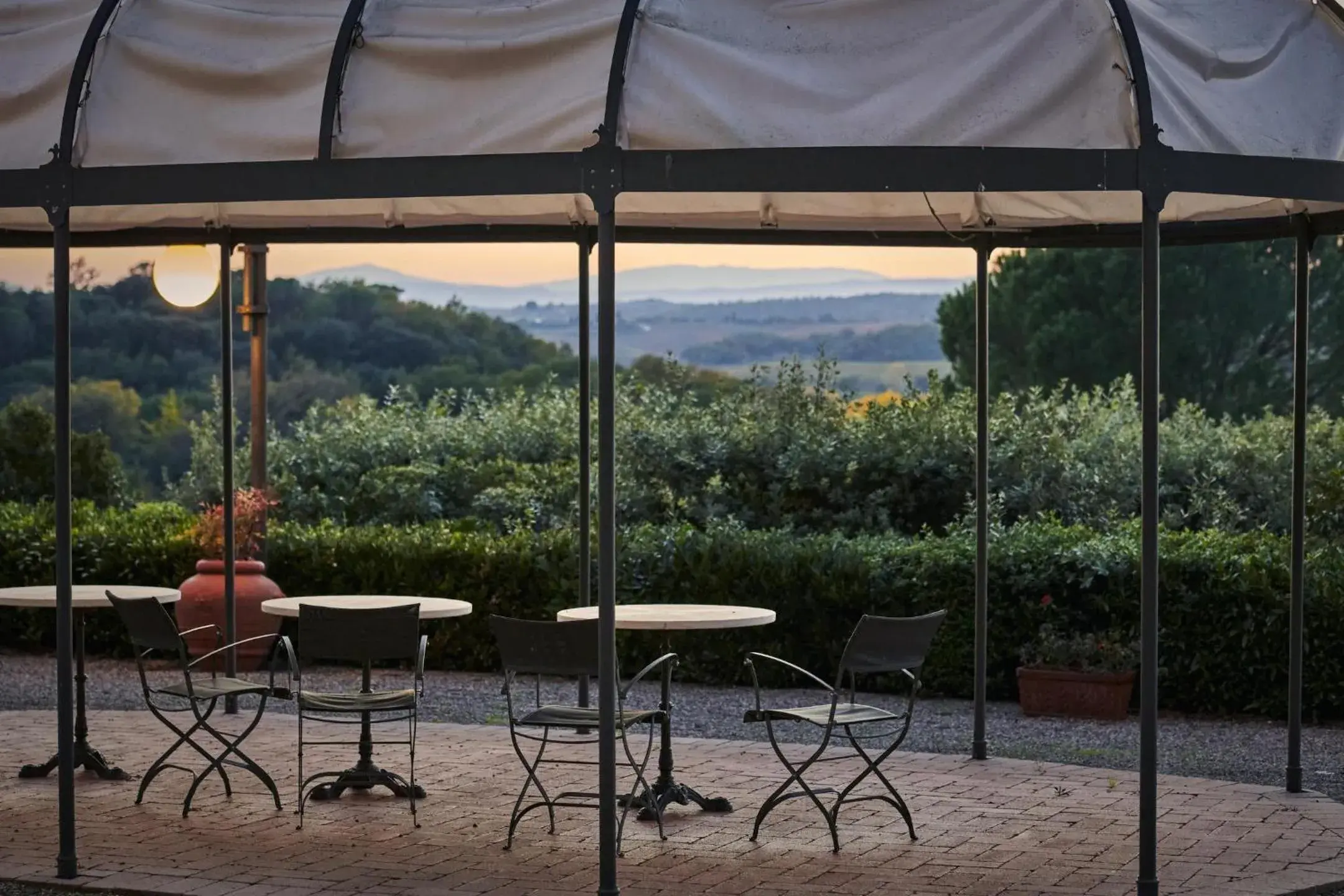 Garden view in Villa Curina Resort Garden view in Villa Curina Resort