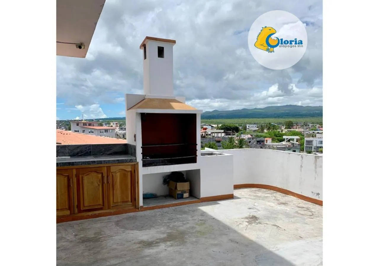 Balcony/Terrace in Gloria - Galápagos Inn