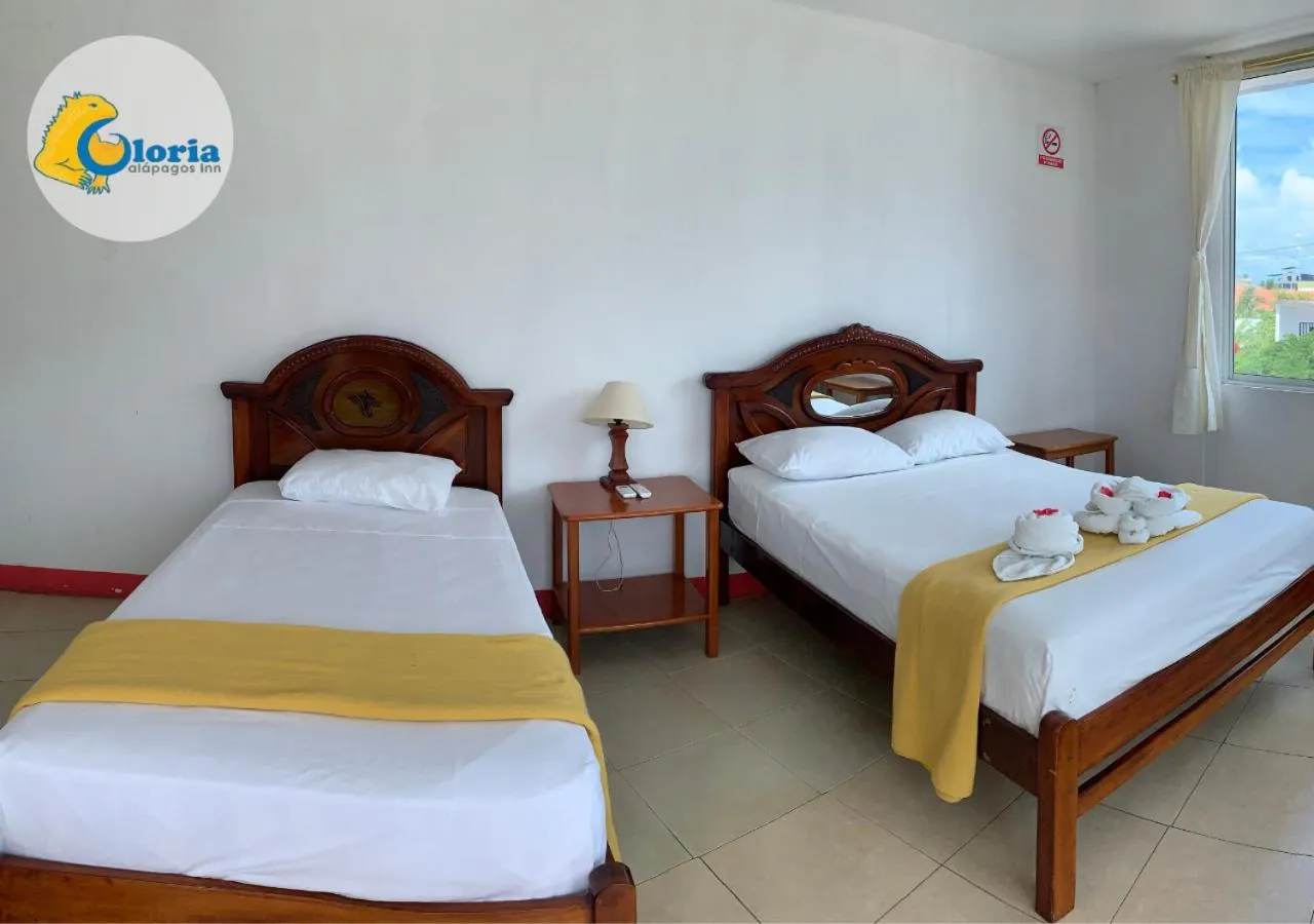 Bed in Gloria - Galápagos Inn