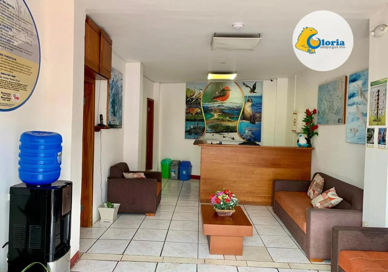 Lobby or reception in Gloria - Galápagos Inn