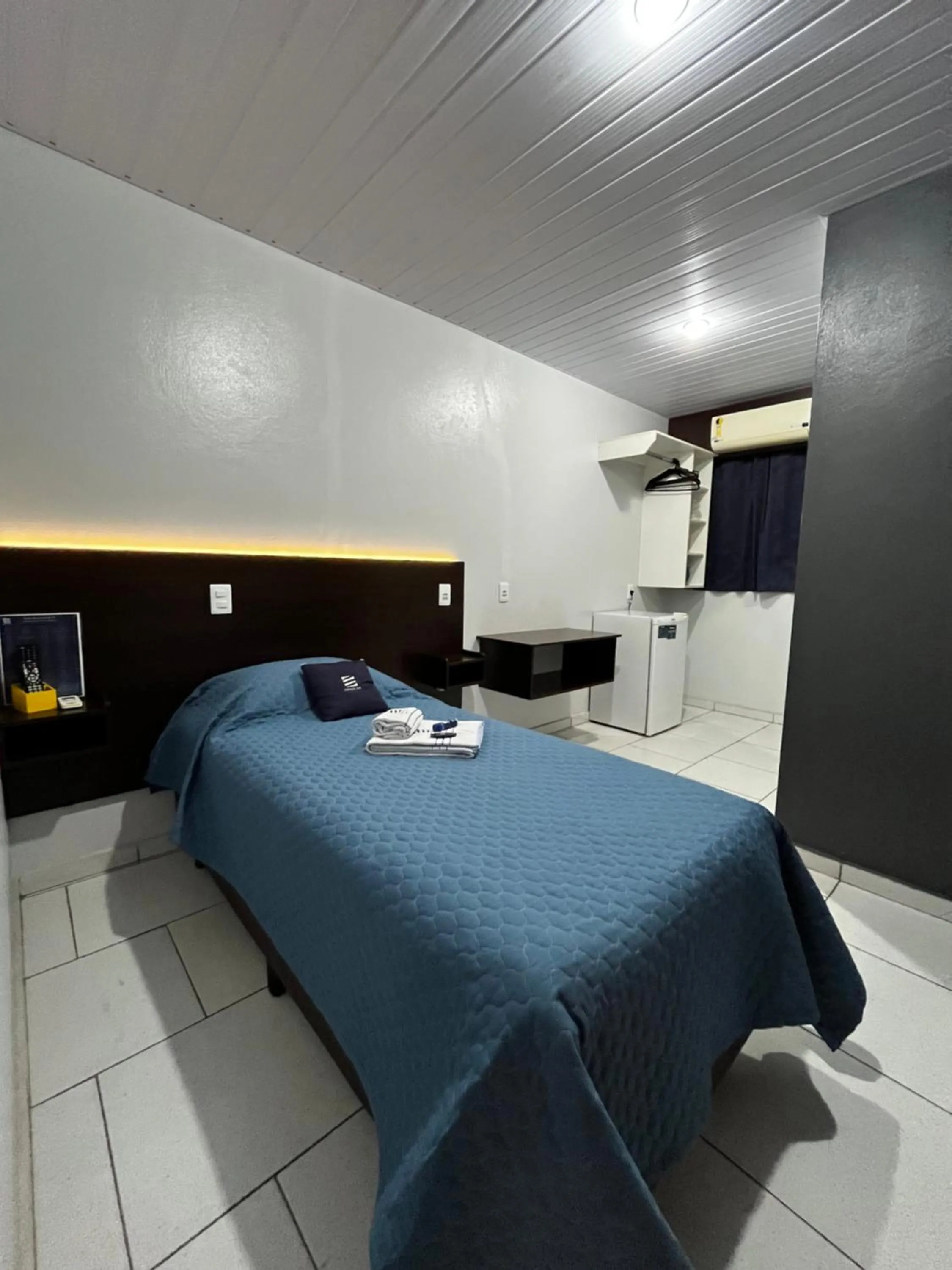 Bed in Espaço 345 Hotel Paulinia - Próximo Theatro Municipal