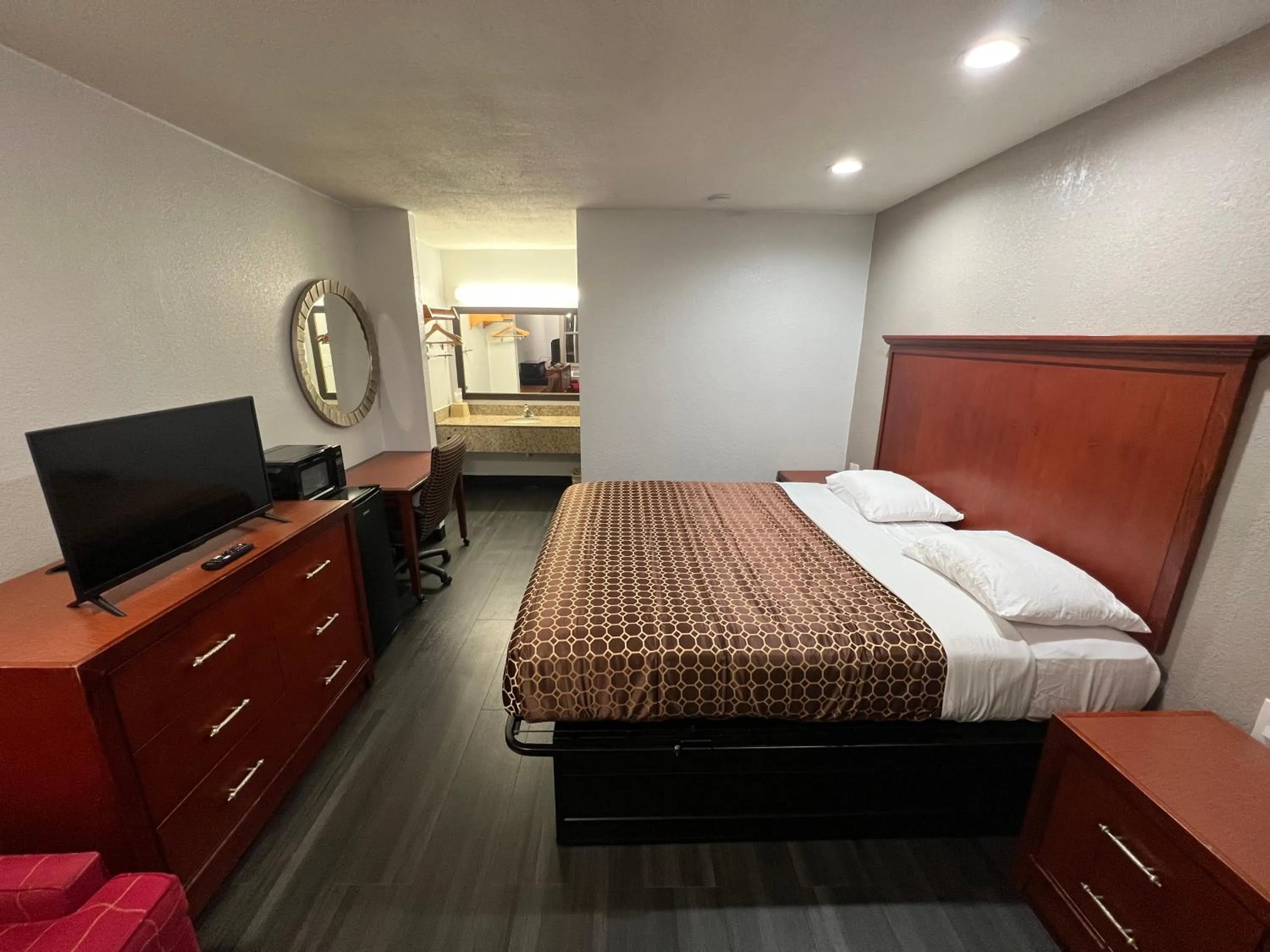 Toilet, Bed in Scottish inns Jonesboro