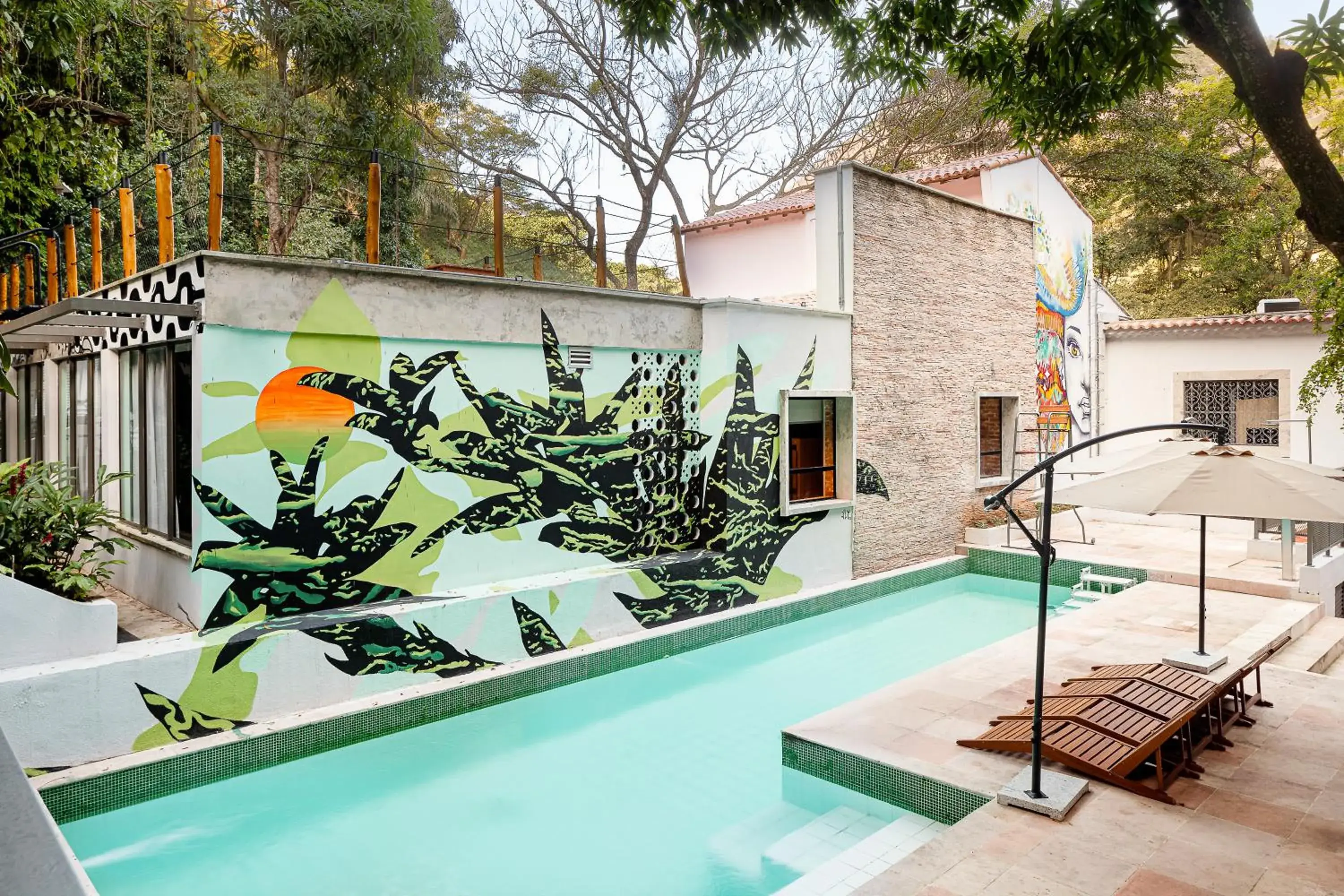 Swimming pool in JO&JOE Rio de Janeiro Largo do Boticario Swimming pool in JO&JOE Rio de Janeiro Largo do Boticario