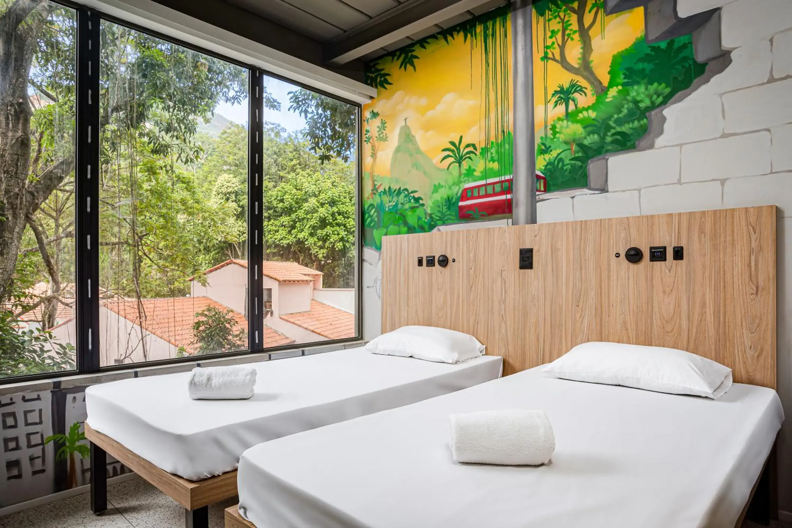 Bed in JO&JOE Rio de Janeiro Largo do Boticario Bed in JO&JOE Rio de Janeiro Largo do Boticario