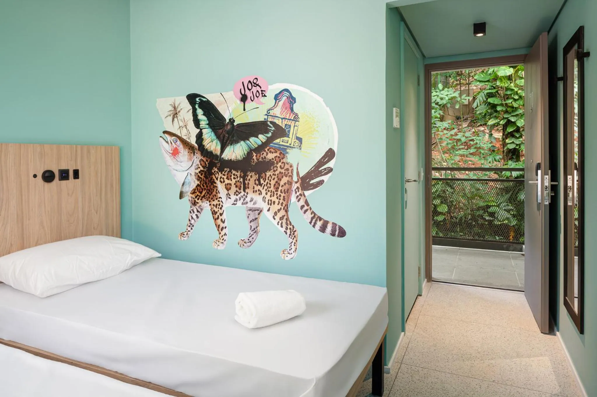 Bed in JO&JOE Rio de Janeiro Largo do Boticario