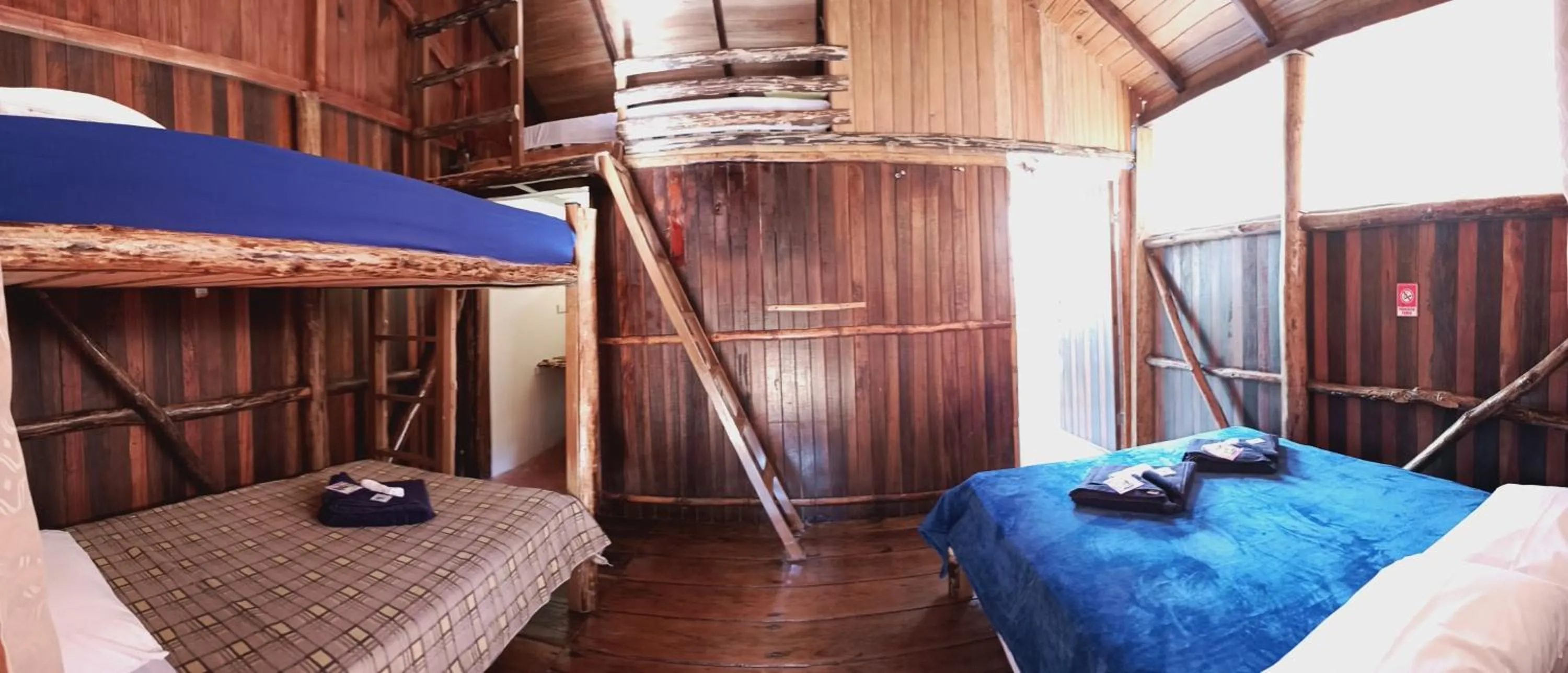 Bed in Mariana Miller Lodge