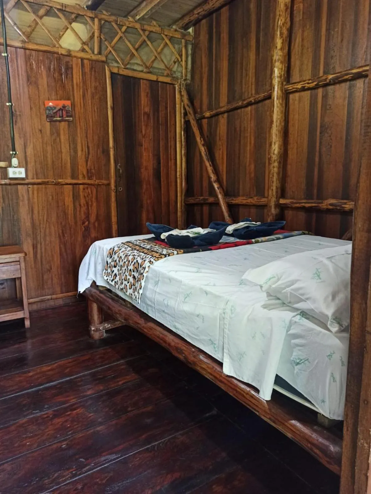 Bed in Mariana Miller Lodge