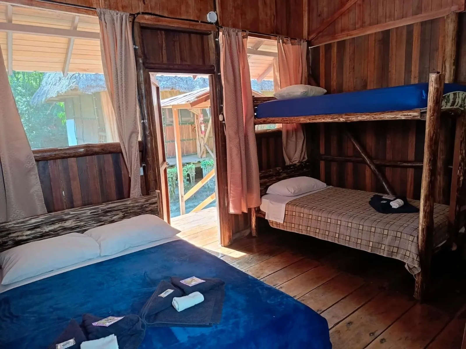 Bed in Mariana Miller Lodge
