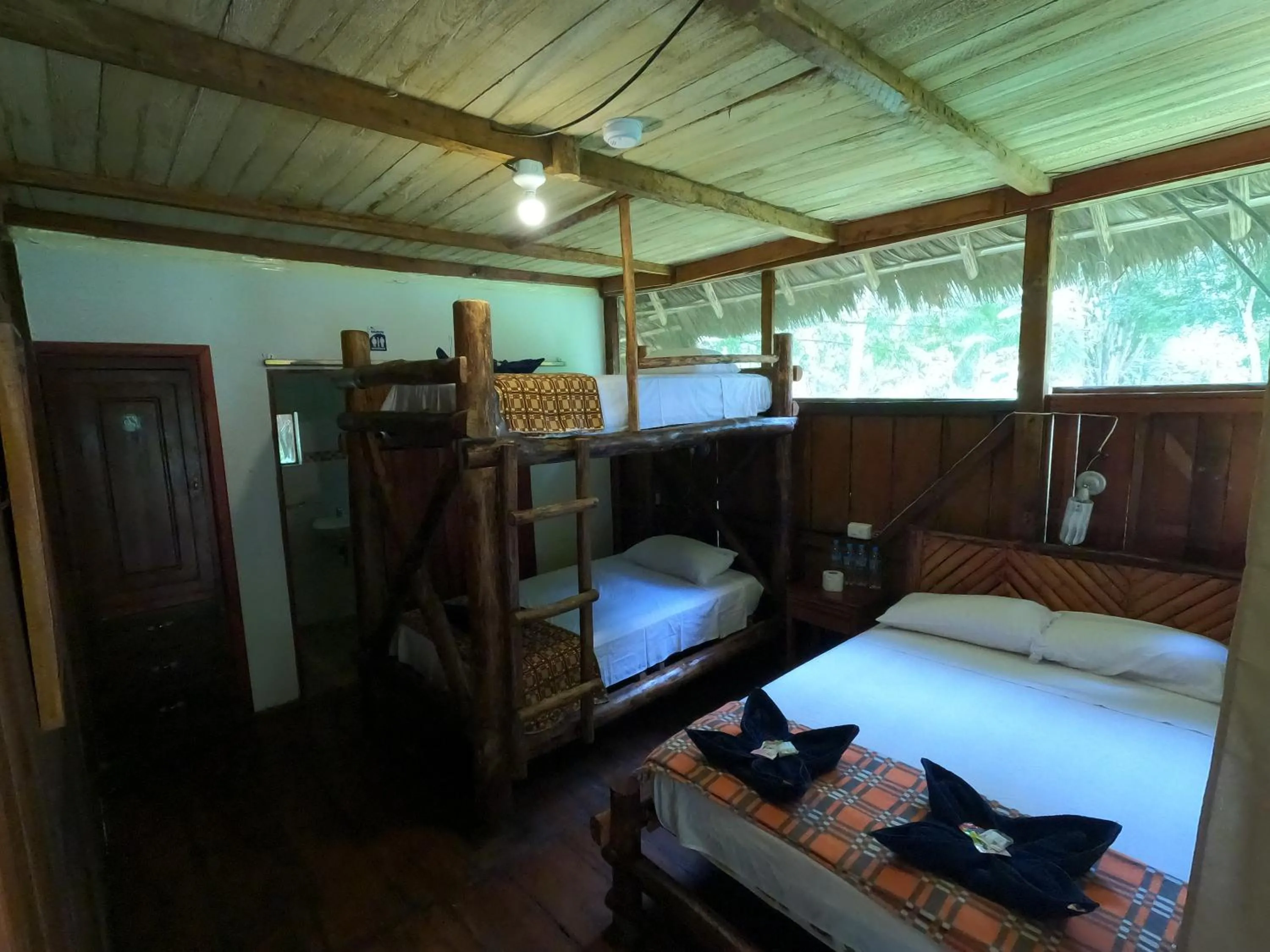 Bed in Mariana Miller Lodge