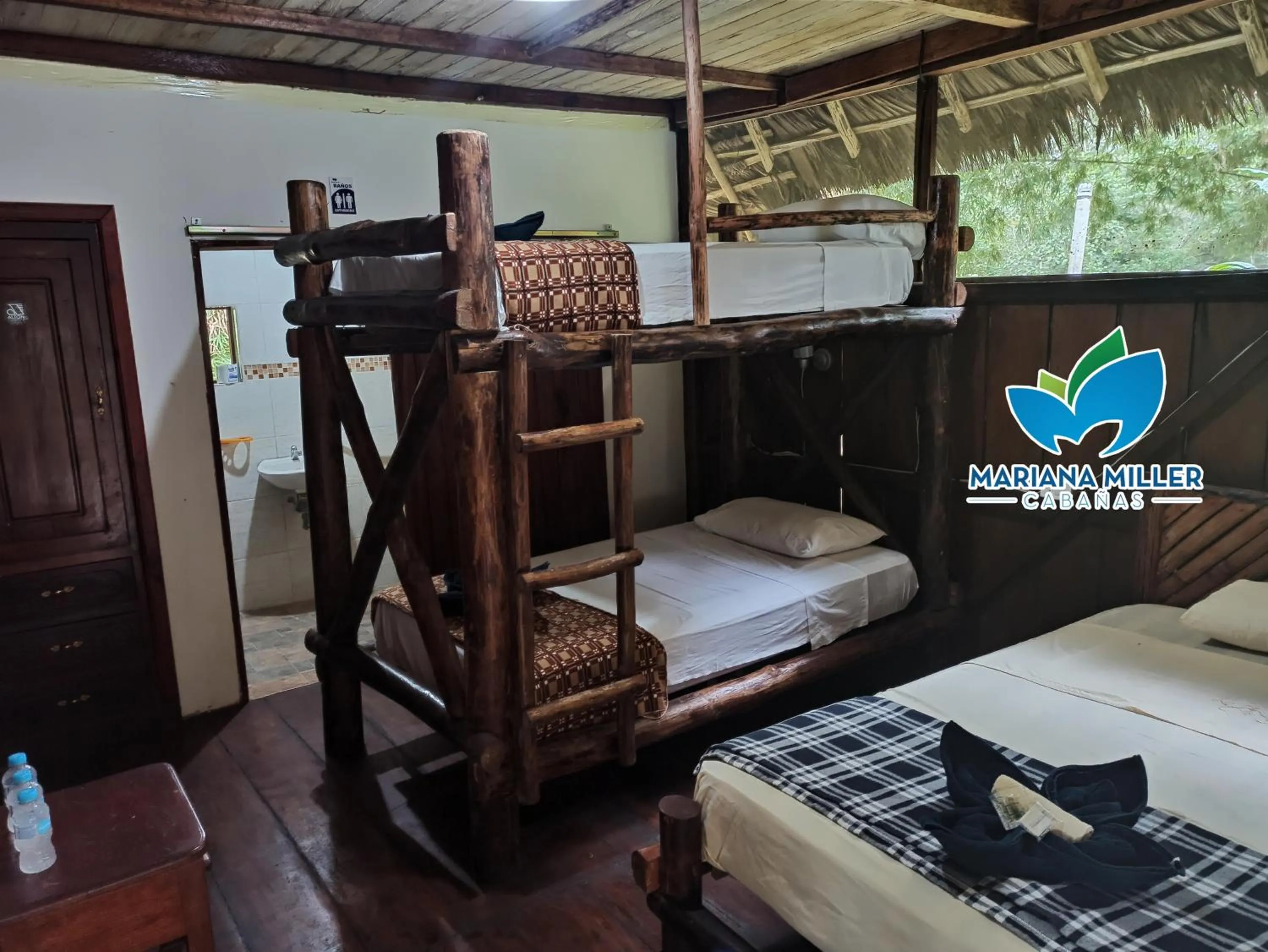 Bed in Mariana Miller Lodge