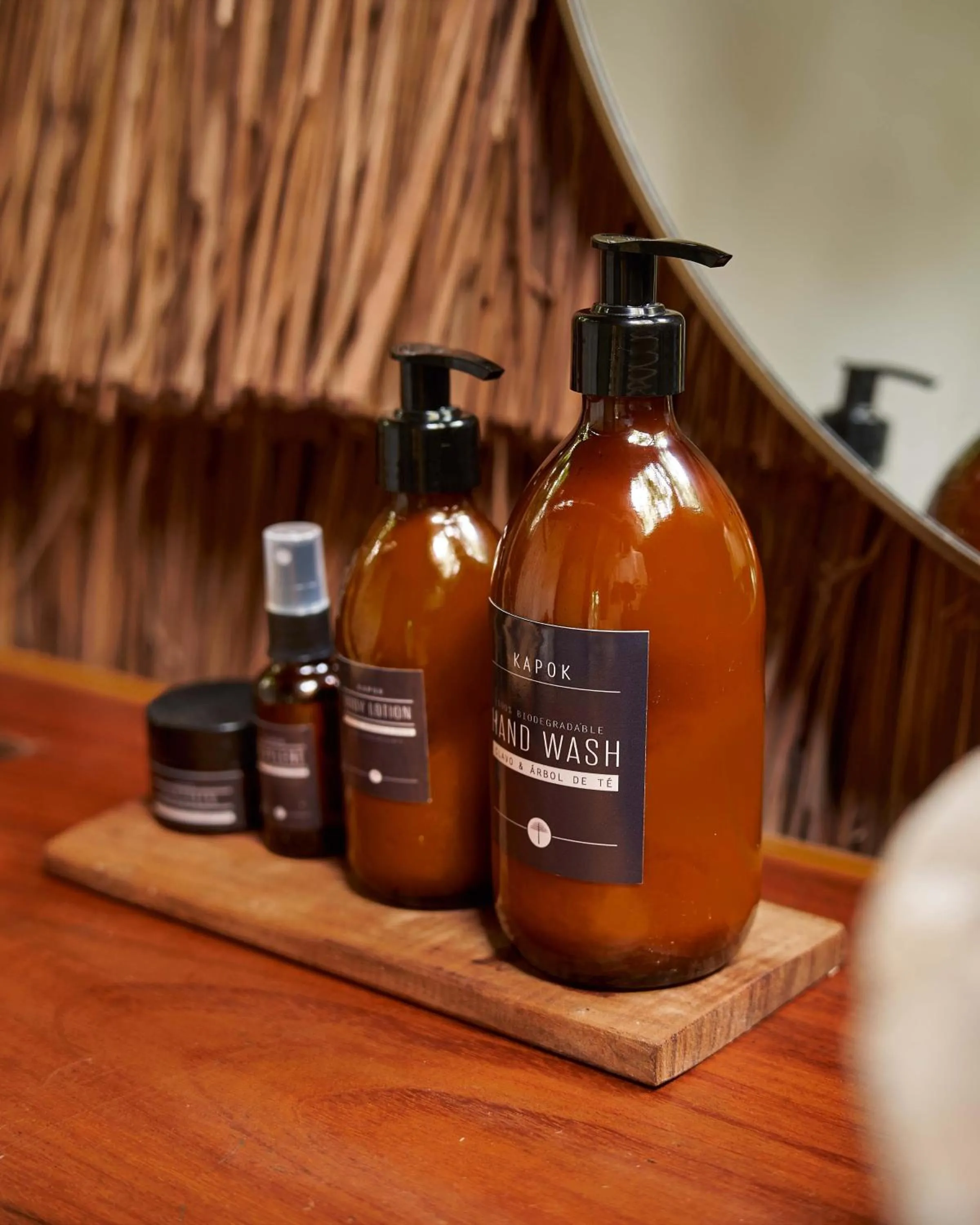 Bathroom in Kapok Bacalar - Plant Based Hotel