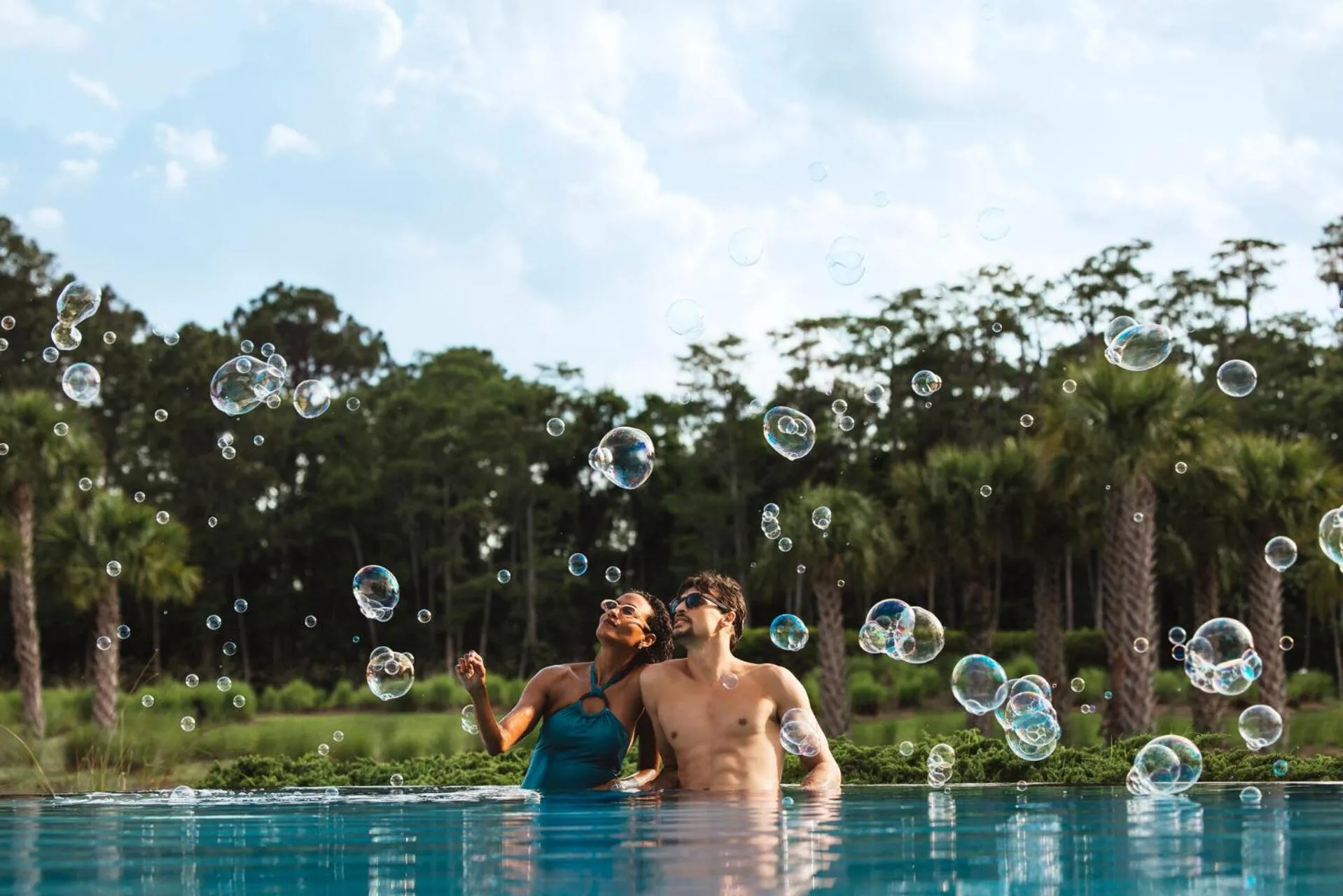 Swimming pool in Four Seasons Resort Orlando at Walt Disney World Resort