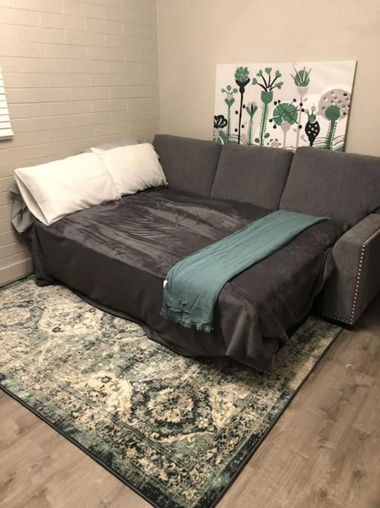 Bed in Spacious 2BR Condo, Steps to Downtown Gilbert, King Bed & Laundry