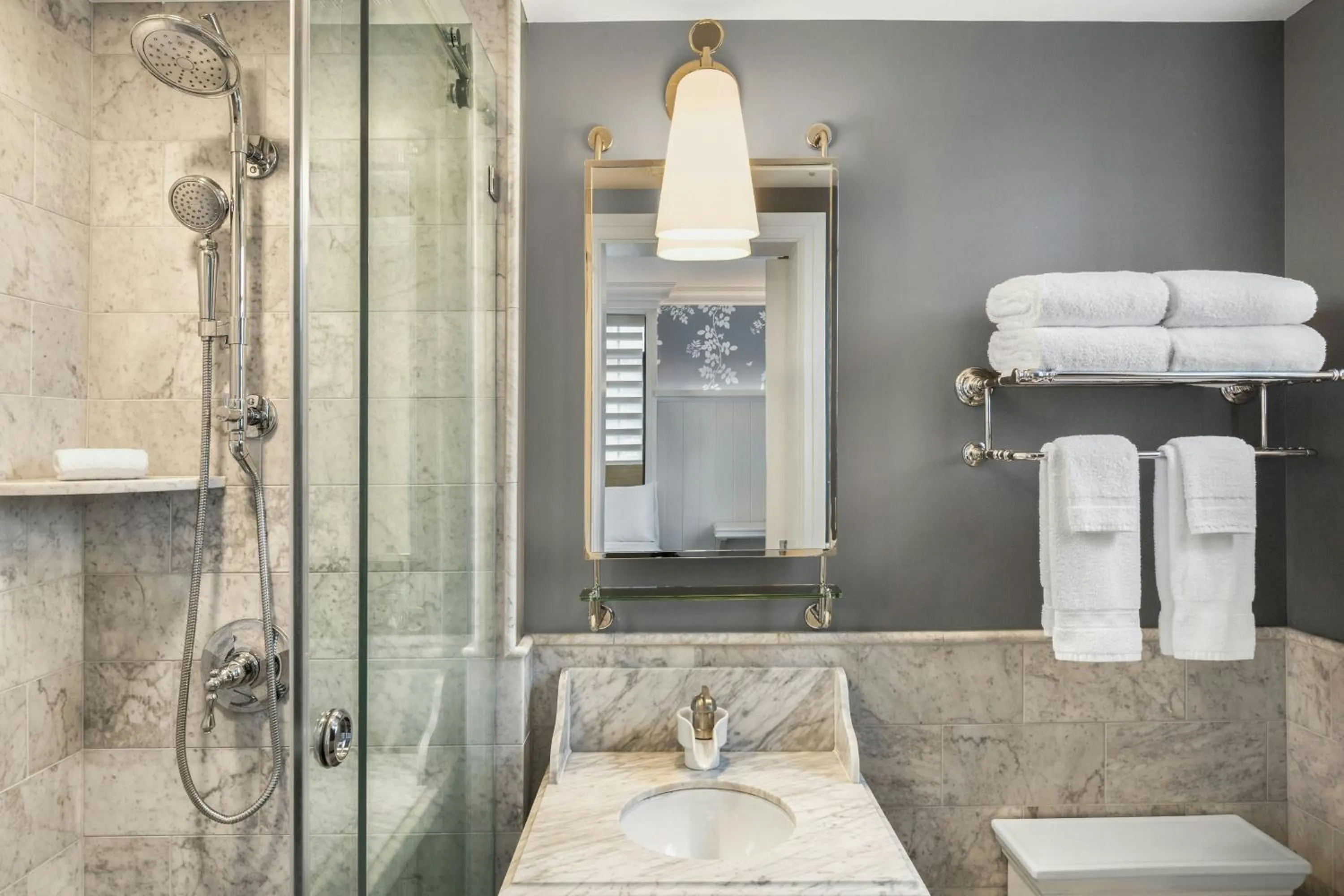 Bathroom in St. Clair Inn