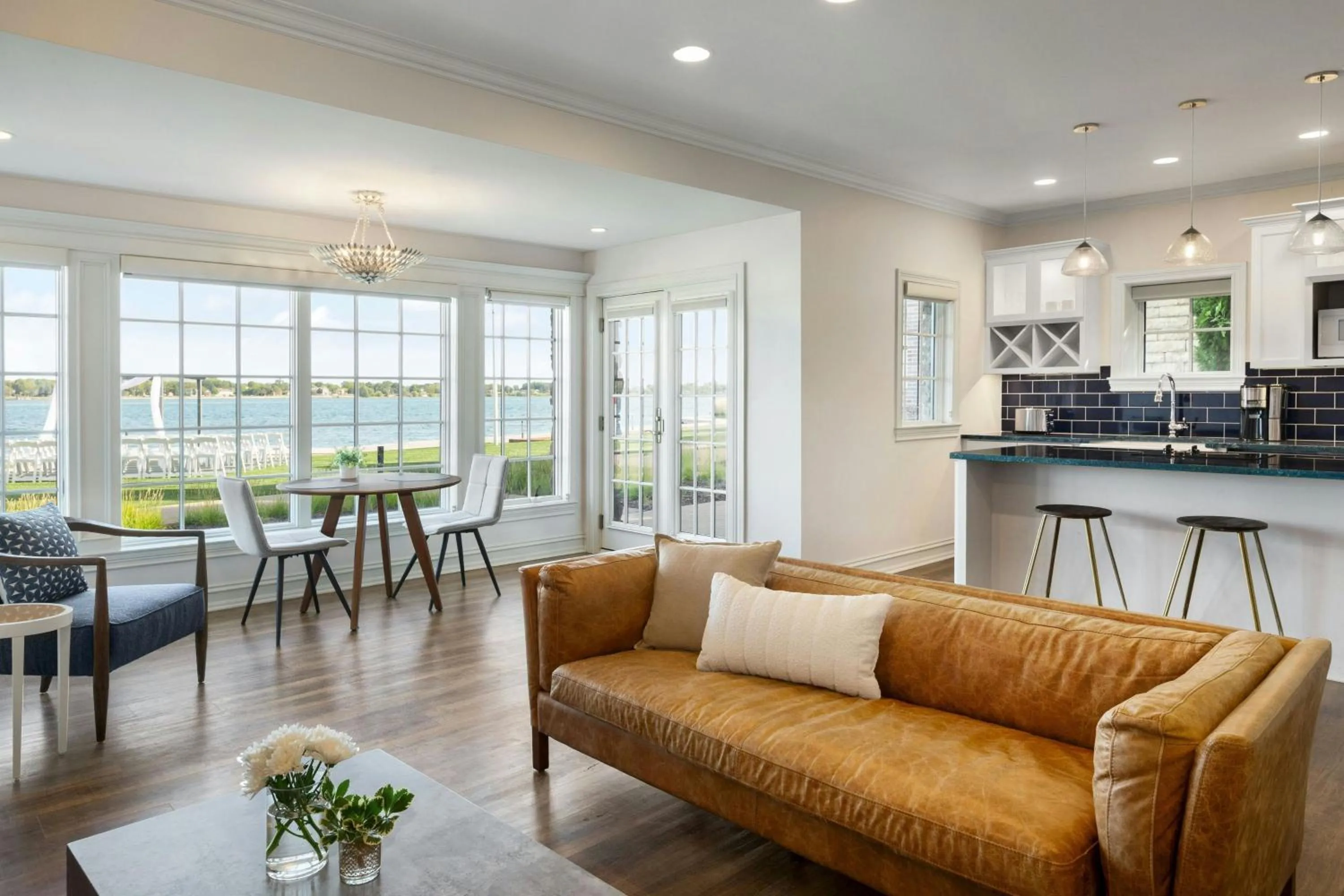 Living room in St. Clair Inn