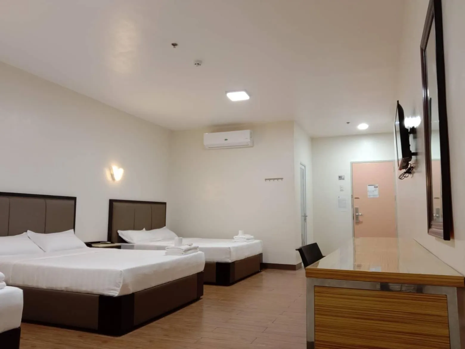 Bed in Meaco Royal Hotel- Lucena