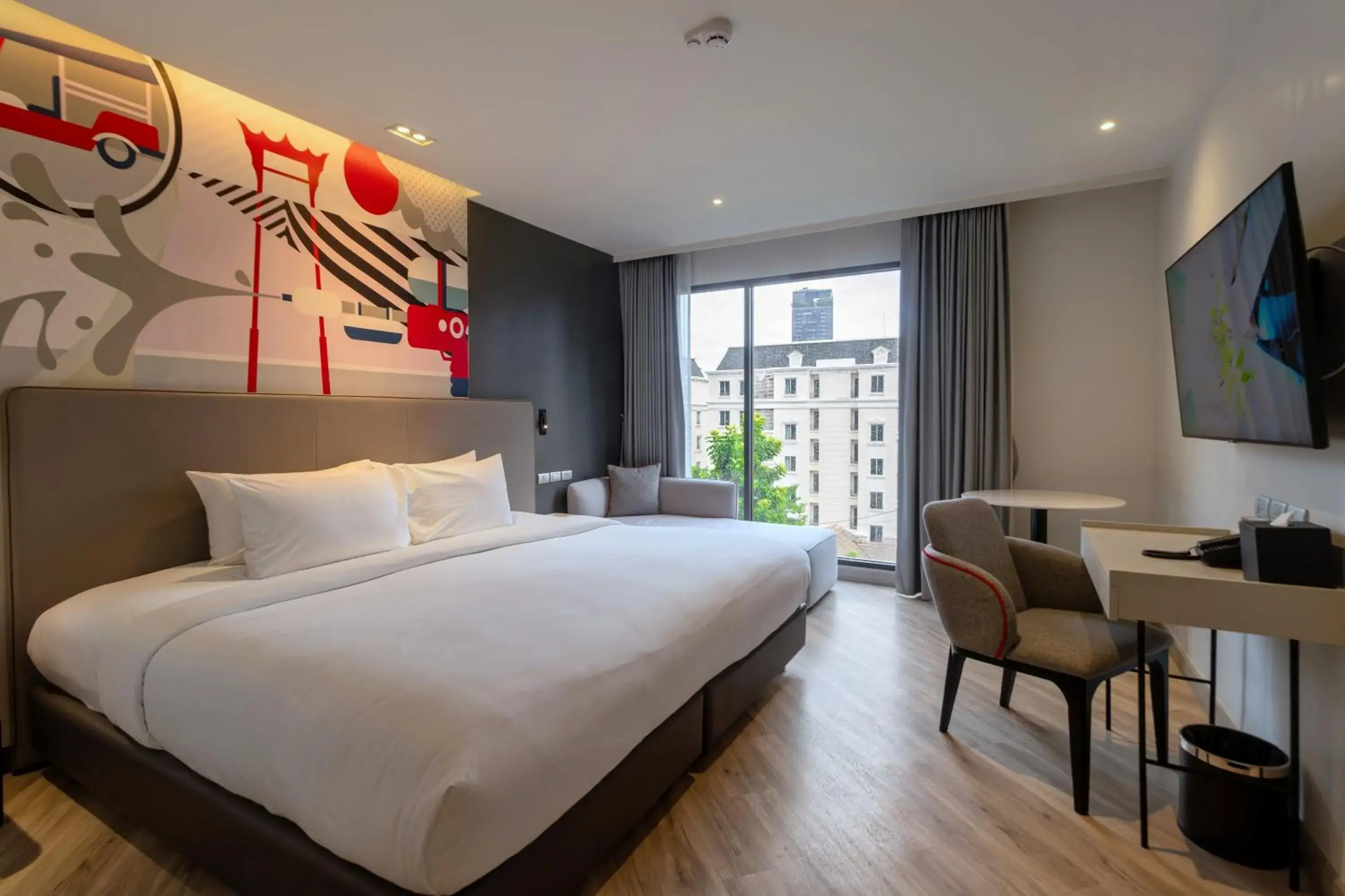 Bedroom, Bed in Oakwood Studios Sukhumvit Bangkok Bedroom, Bed in Oakwood Studios Sukhumvit Bangkok