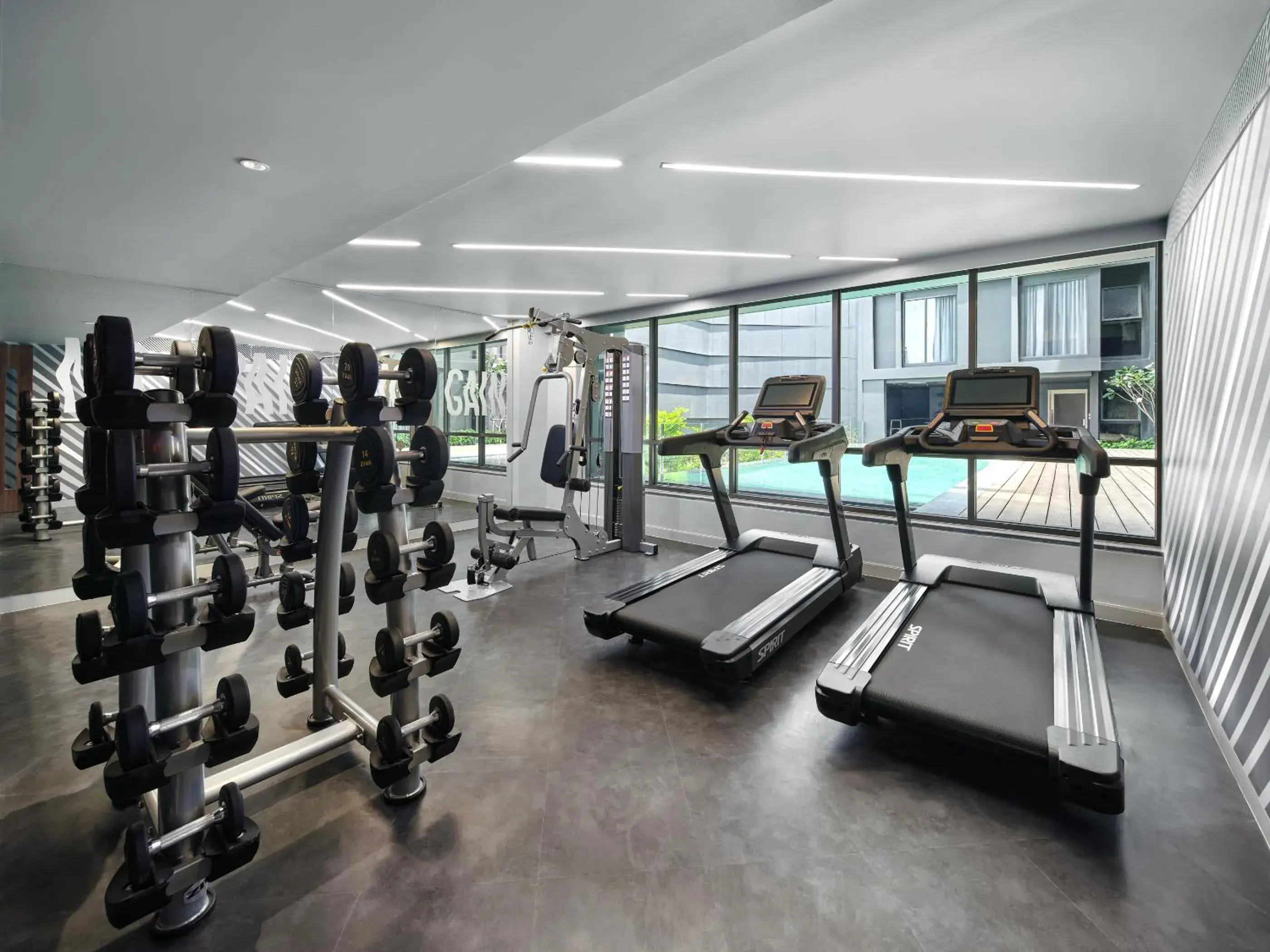 Fitness centre/facilities in Oakwood Studios Sukhumvit Bangkok Fitness centre/facilities in Oakwood Studios Sukhumvit Bangkok