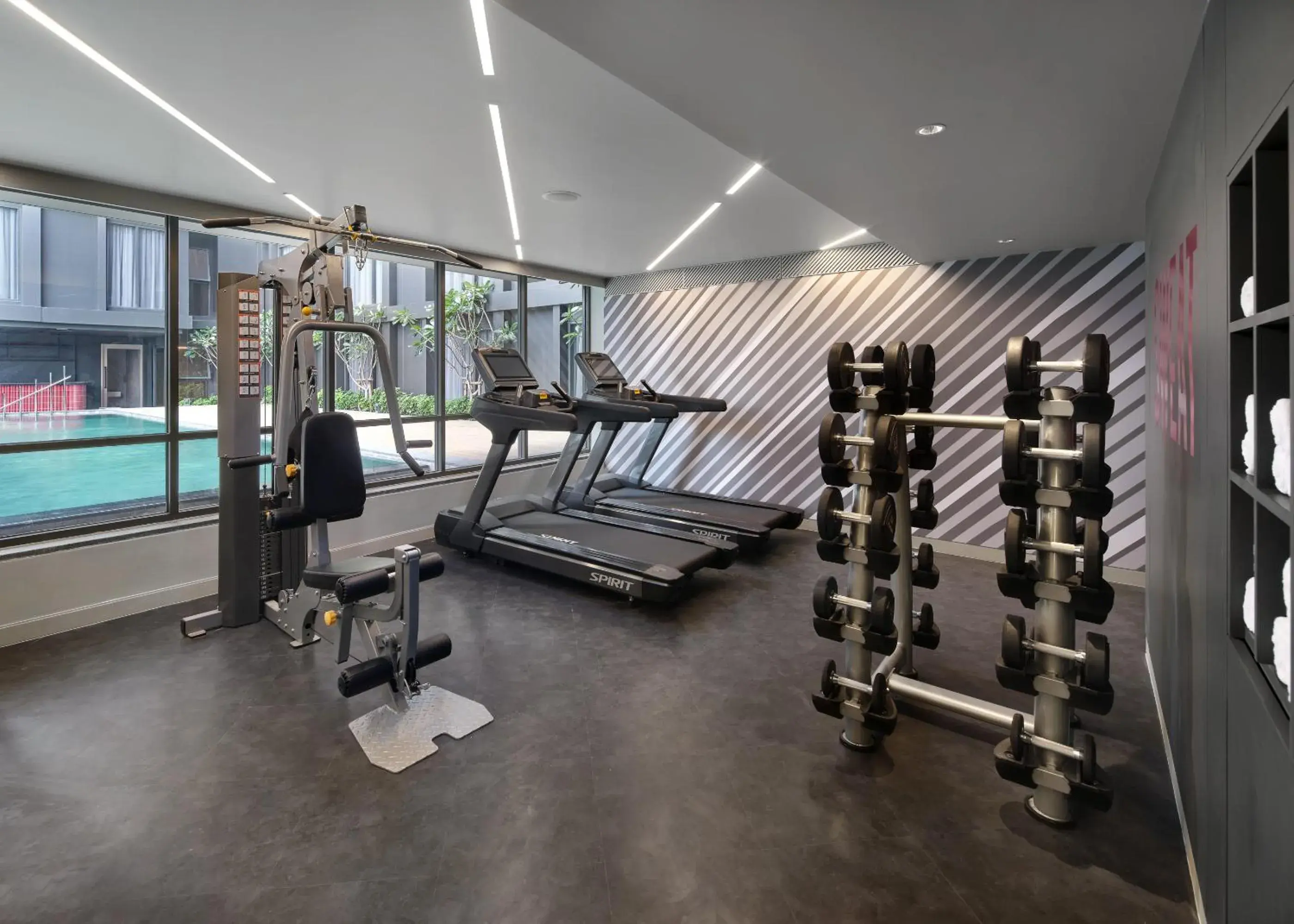 Fitness centre/facilities in Oakwood Studios Sukhumvit Bangkok Fitness centre/facilities in Oakwood Studios Sukhumvit Bangkok