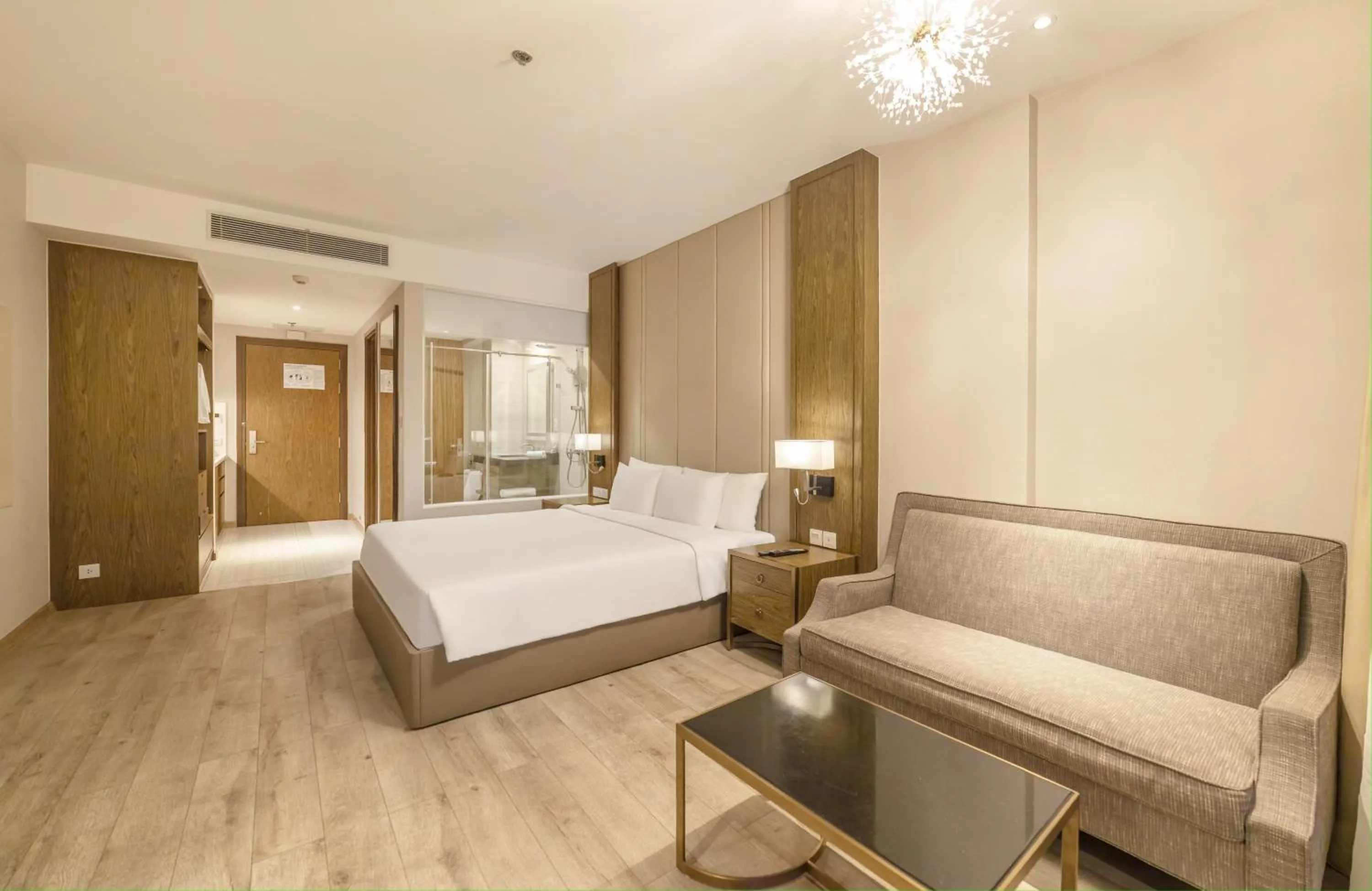 Bed in LYN Premier Studio Panorama Nha Trang