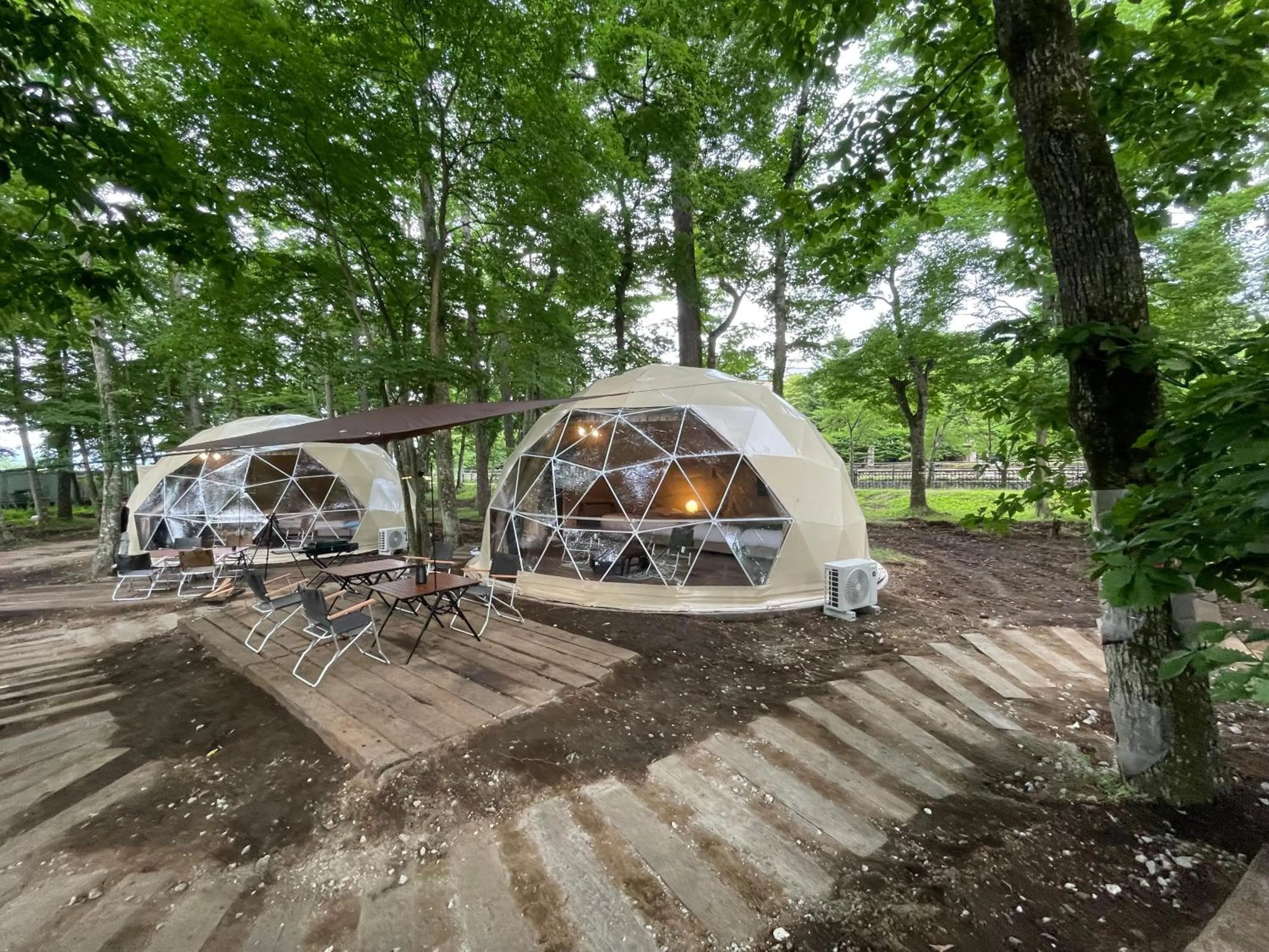 Area and facilities in THE DAY POST GENERAL GLAMPING VILLAGE Yamanakako