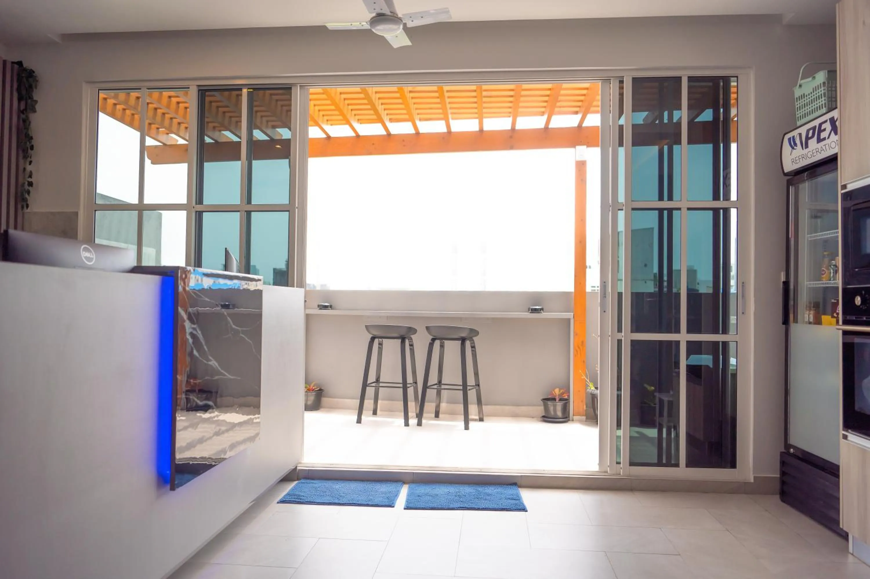 Dining area in Tour Inn