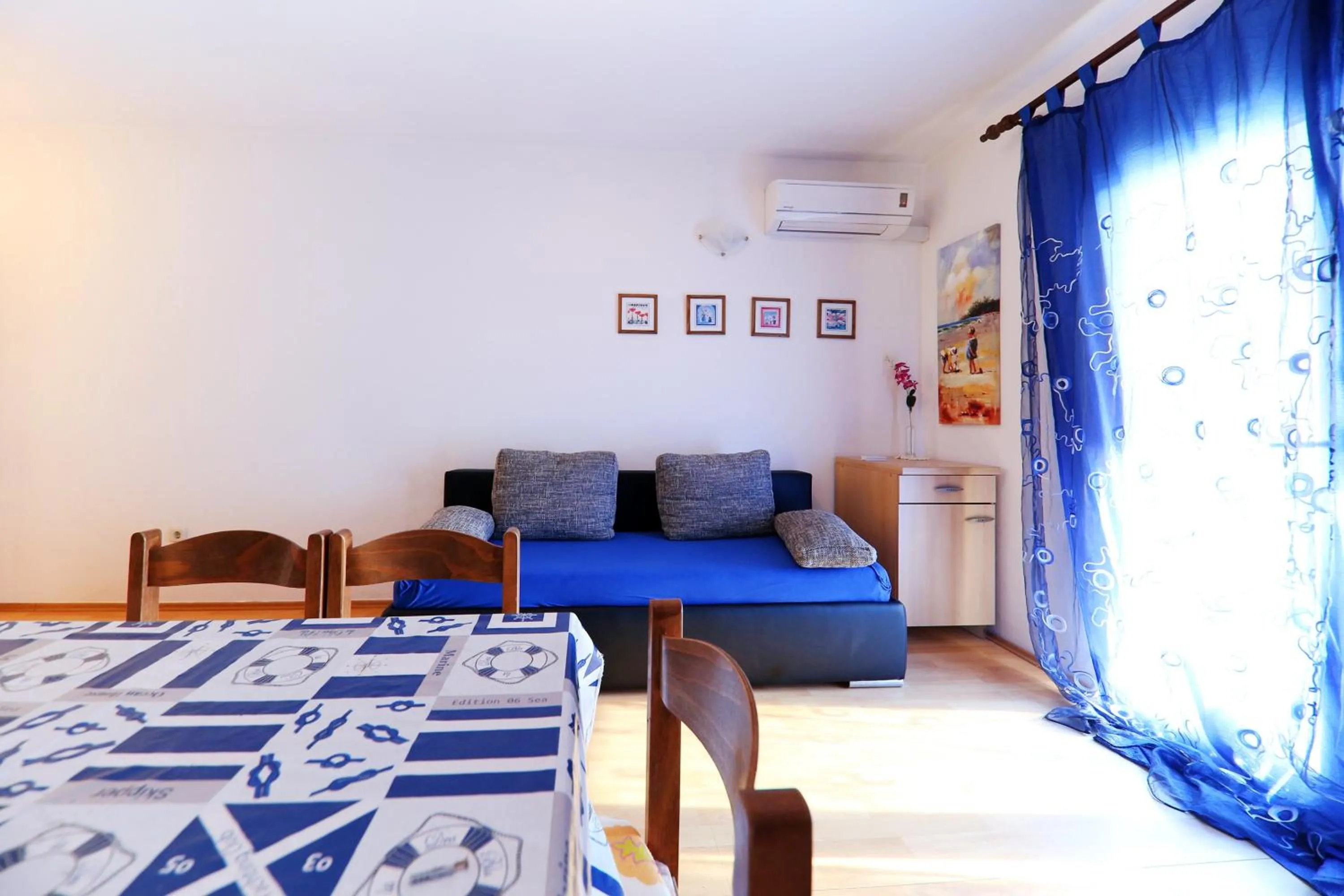 Comfortable apartment in Zadar with sea view, 60 m²