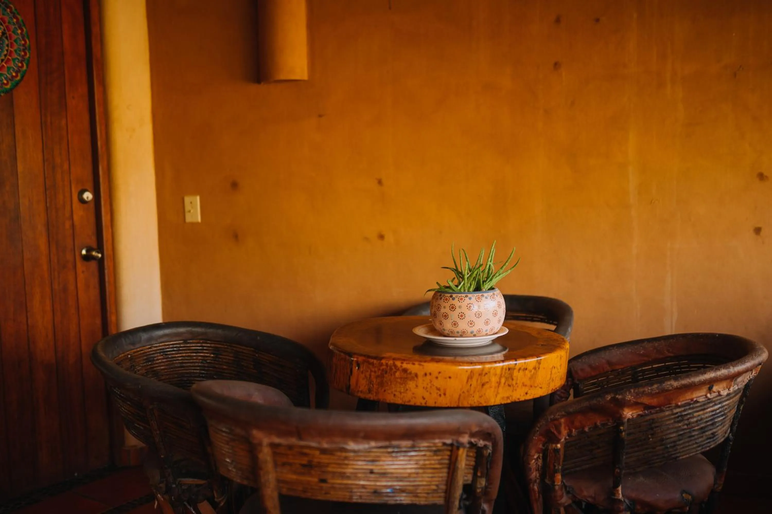 Seating area in Tres Mujeres Hotel