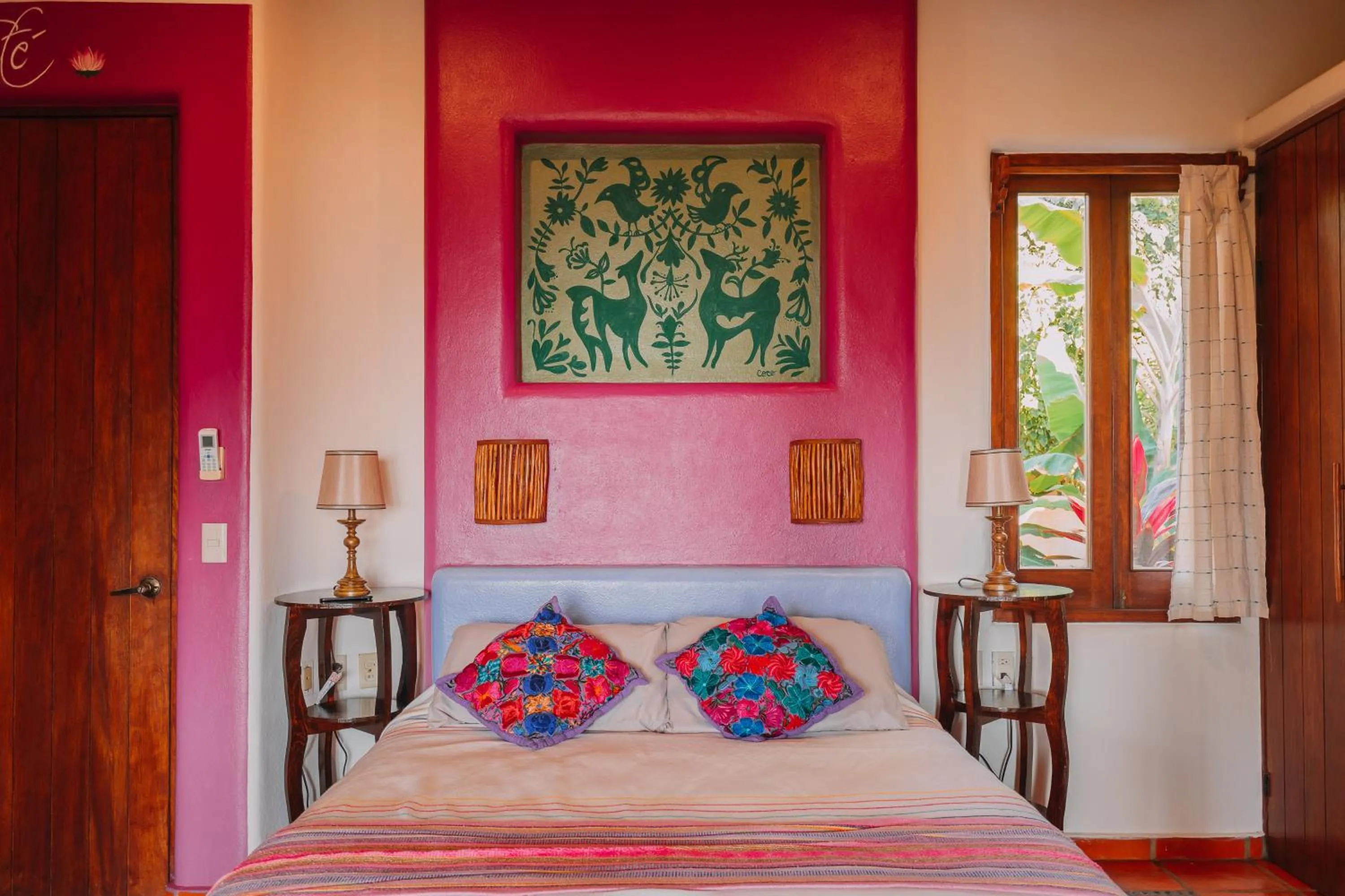 Bed in Tres Mujeres Hotel