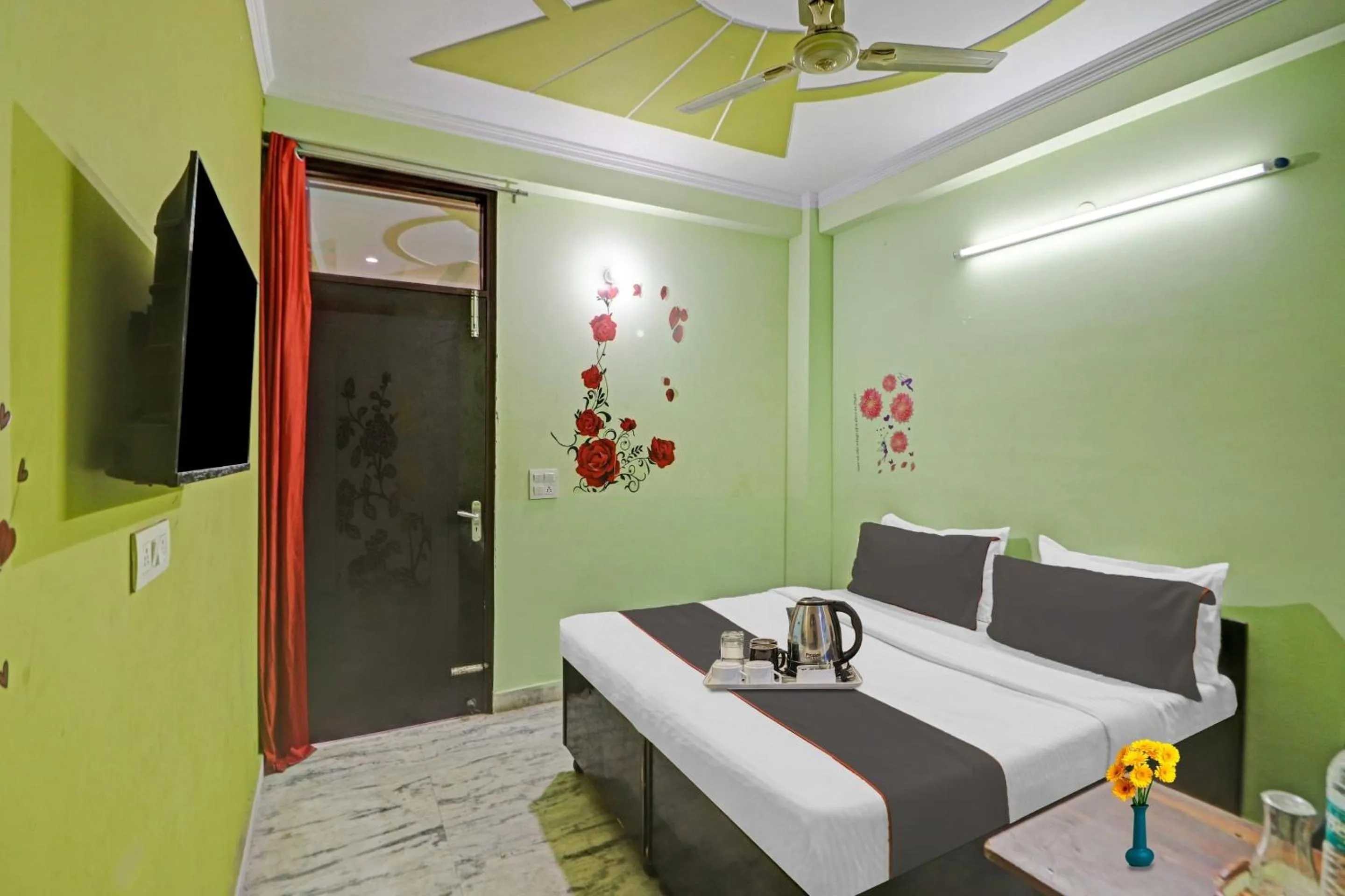 Bedroom in Super Hotel O Premium Room