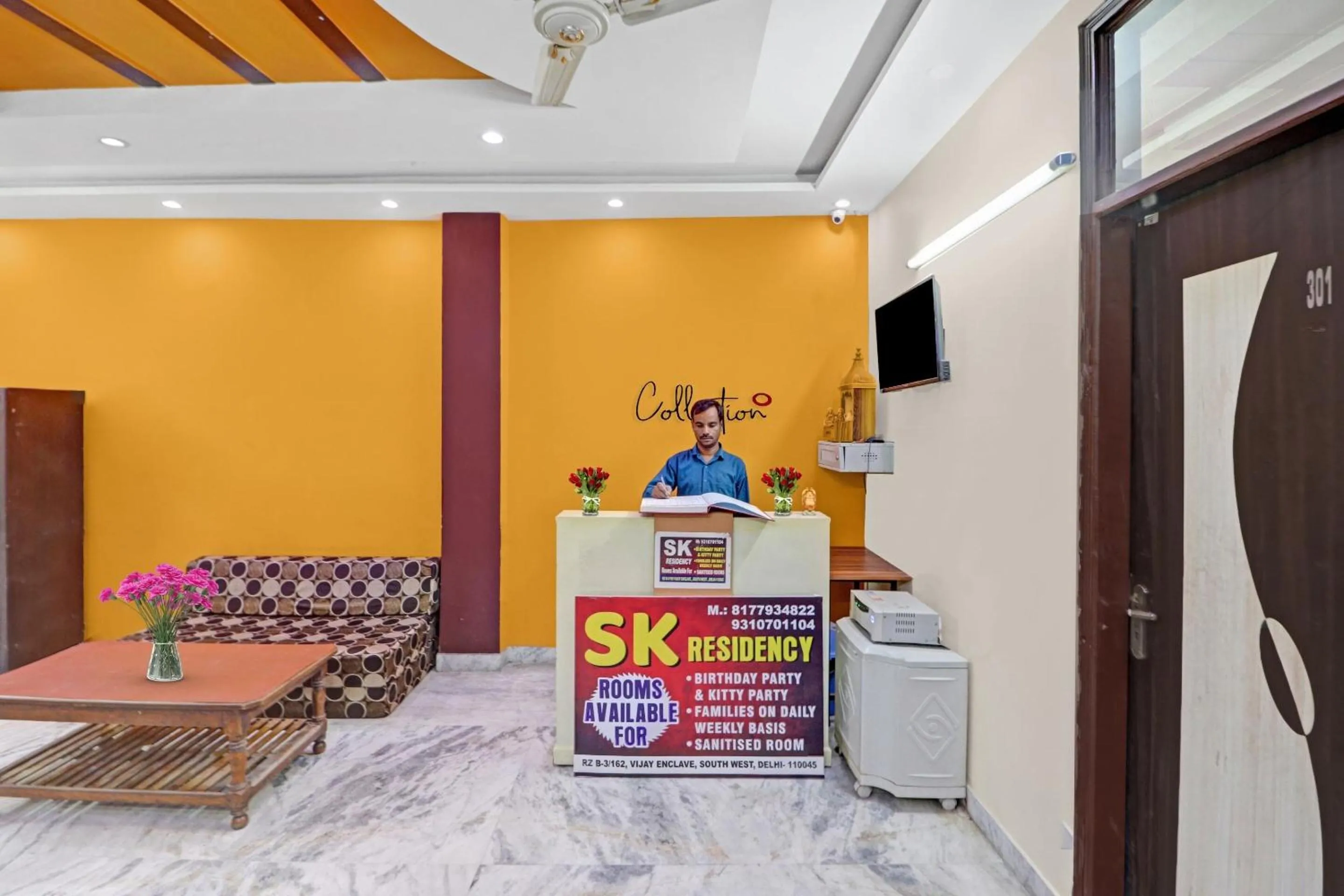 Lobby or reception in Super Hotel O Premium Room