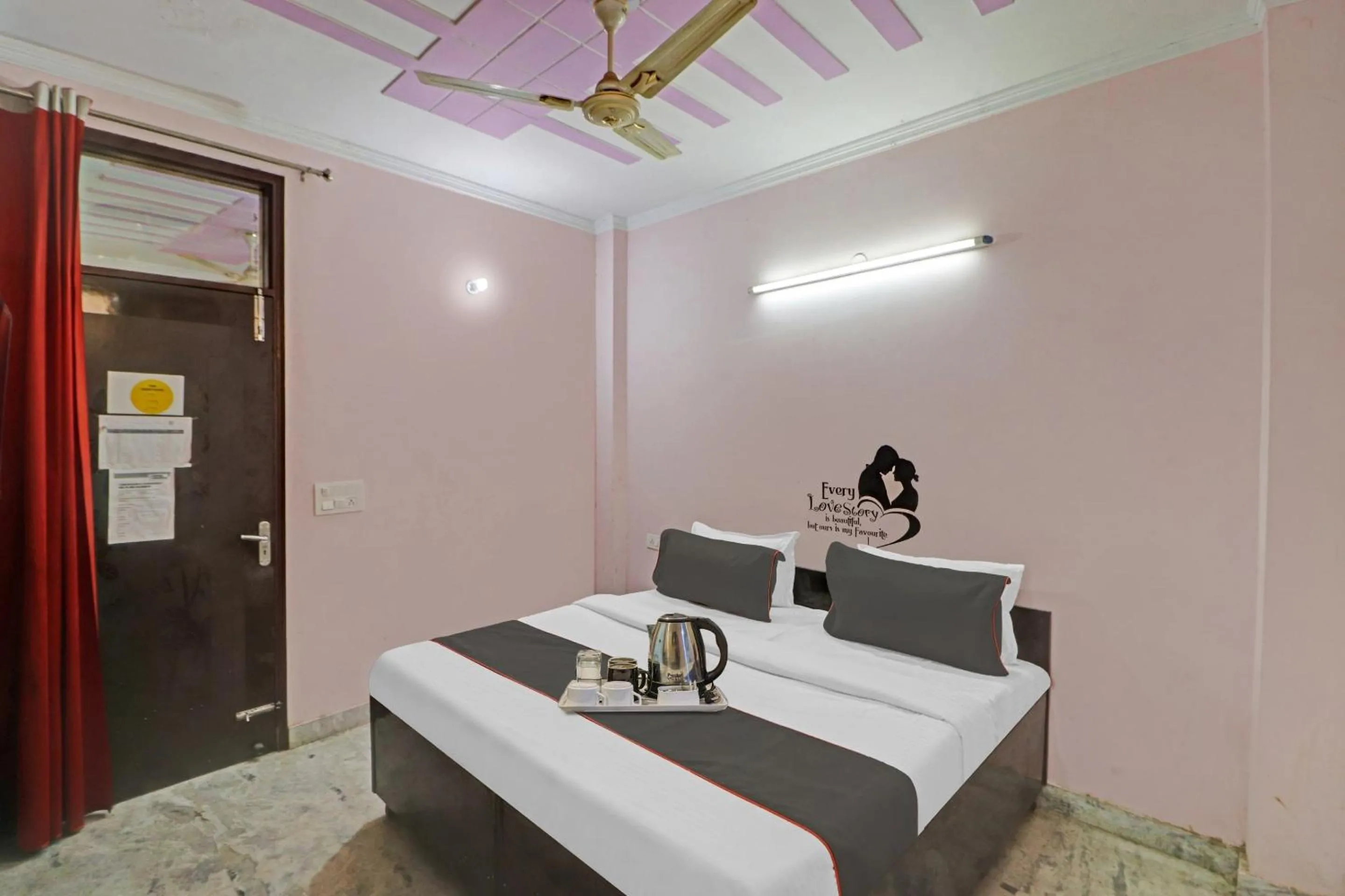 Bedroom in Super Hotel O Premium Room