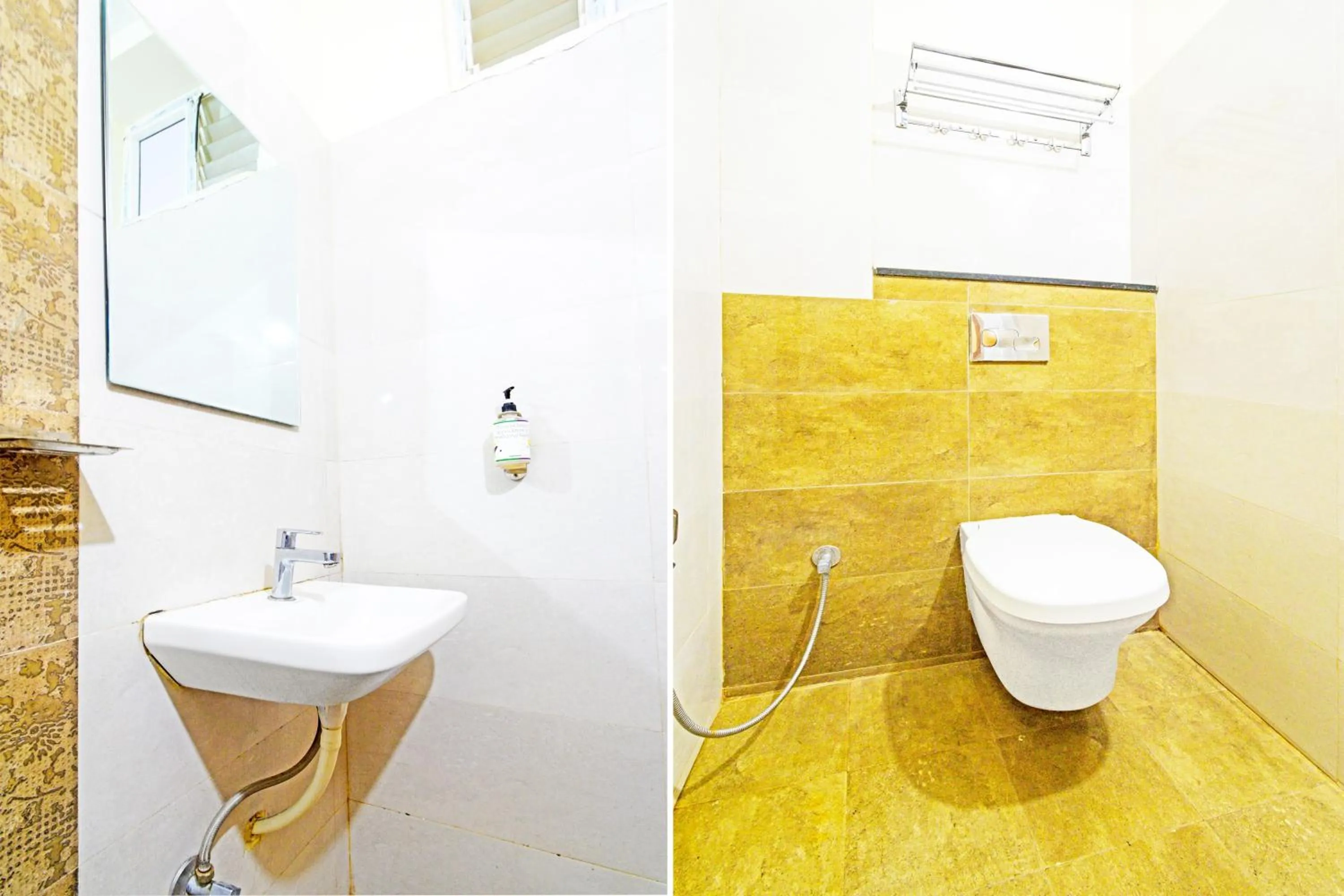Bathroom in Super Townhouse Kondapur Near Botanical Garden Formerly RRR Inn