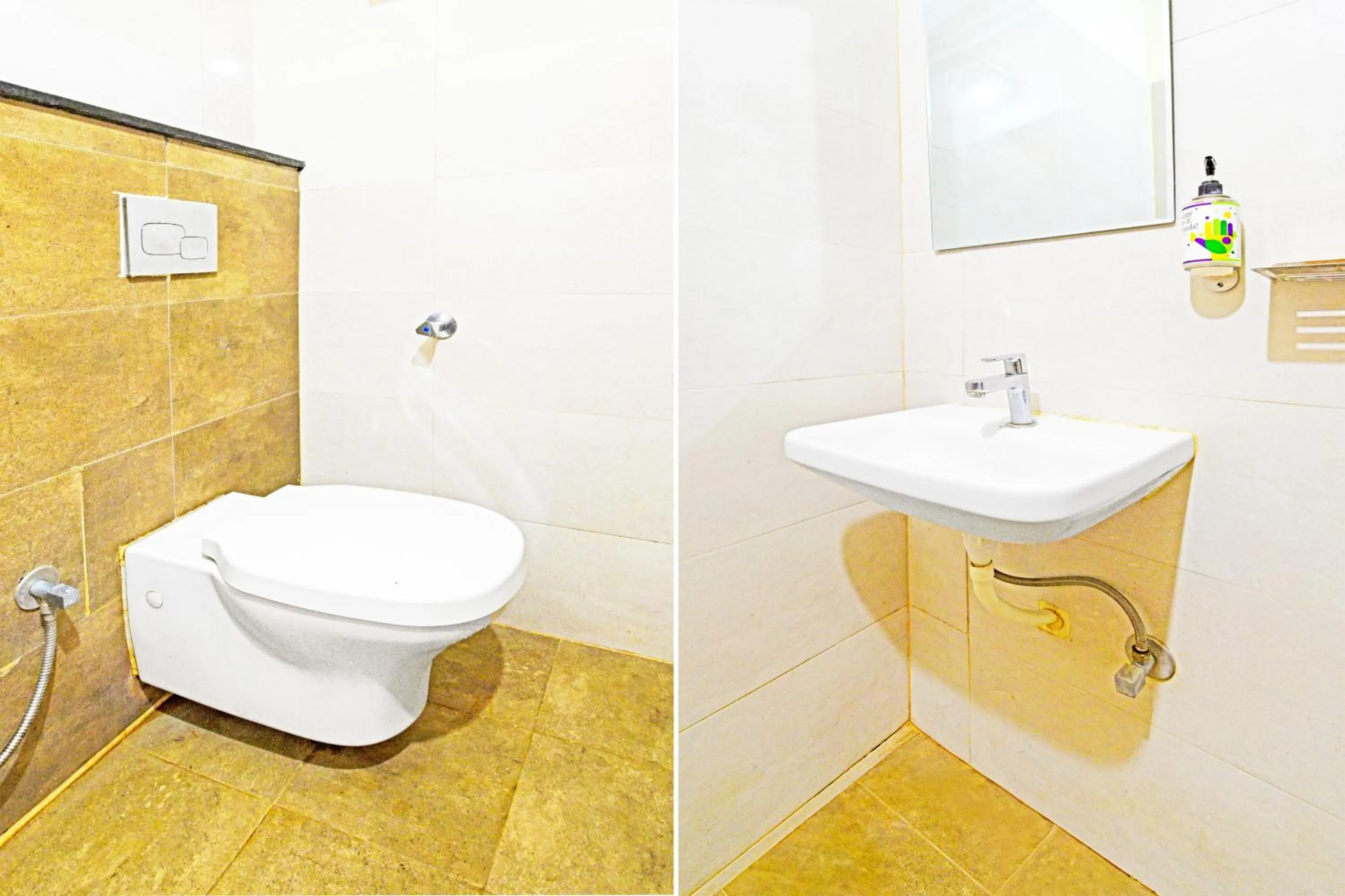 Bathroom in Super Townhouse Kondapur Near Botanical Garden Formerly RRR Inn