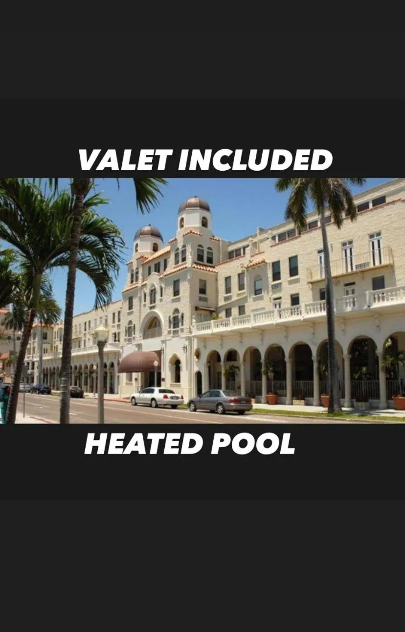 TROPICAL Palm Beach 2BEDROOM2 BATHROOM FREE Valet OutdoorPOOL Beach Garden