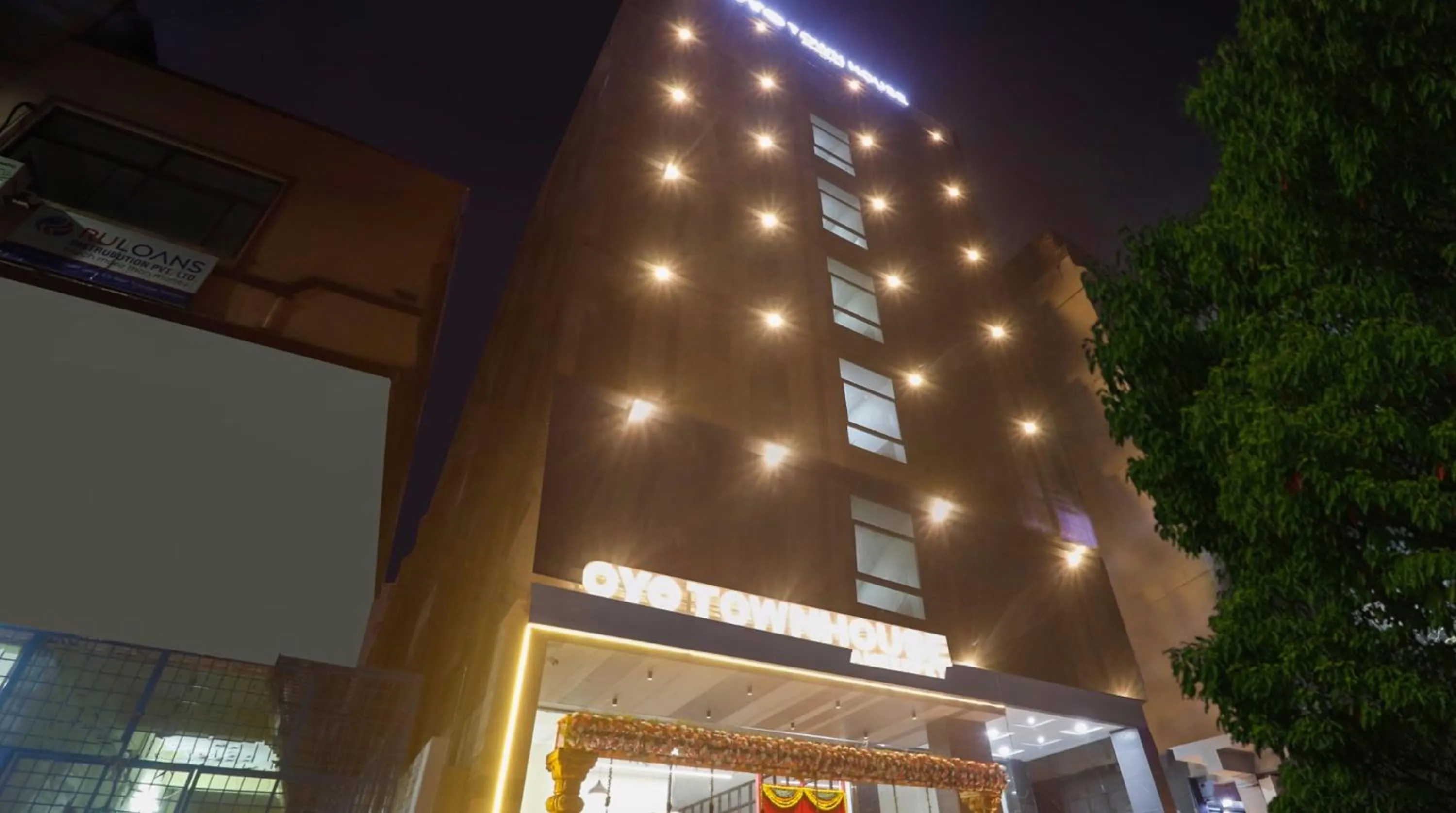 Facade/entrance in Townhouse Ameerpet