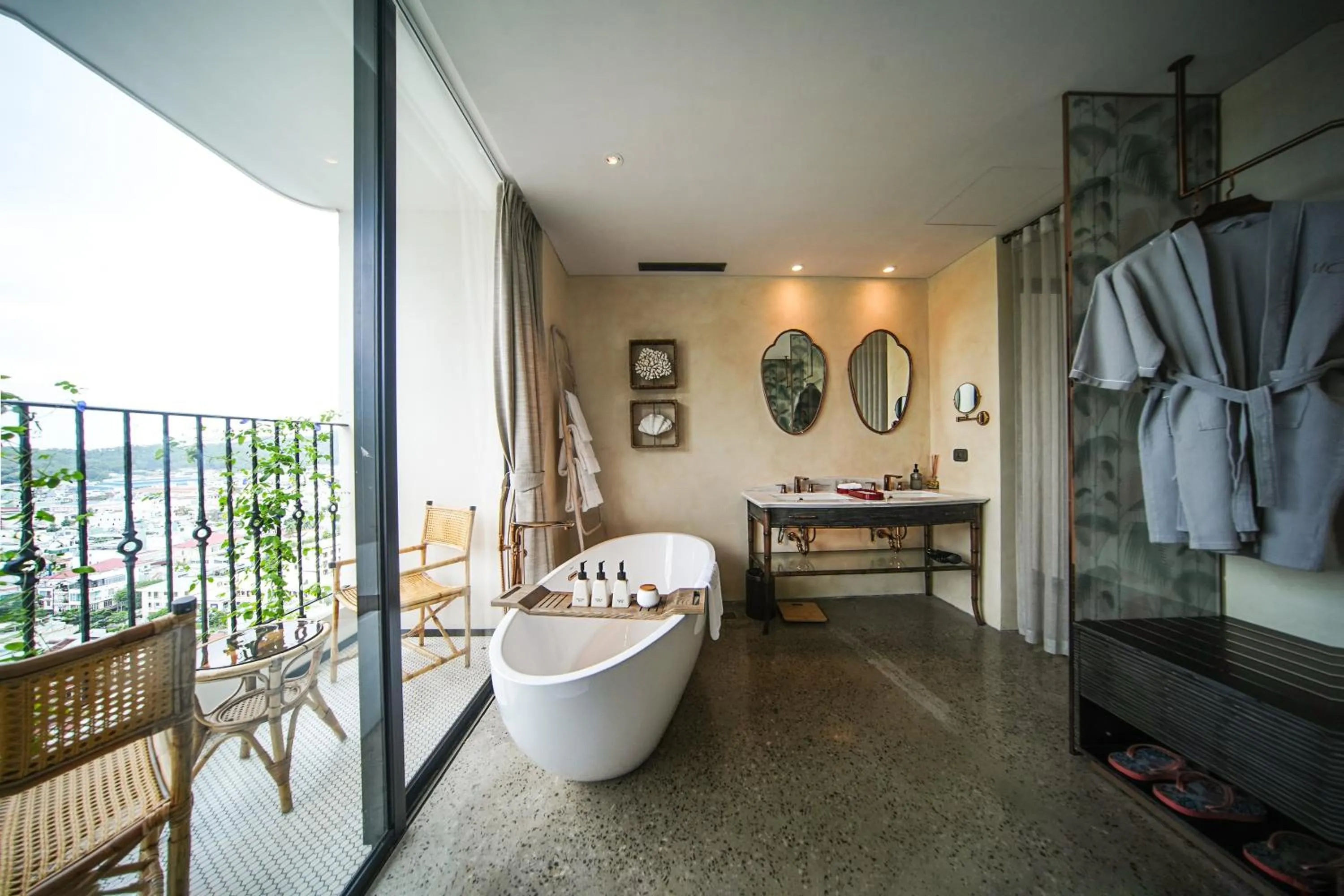 Balcony/Terrace in L'amor Boutique Hotel Quy Nhơn