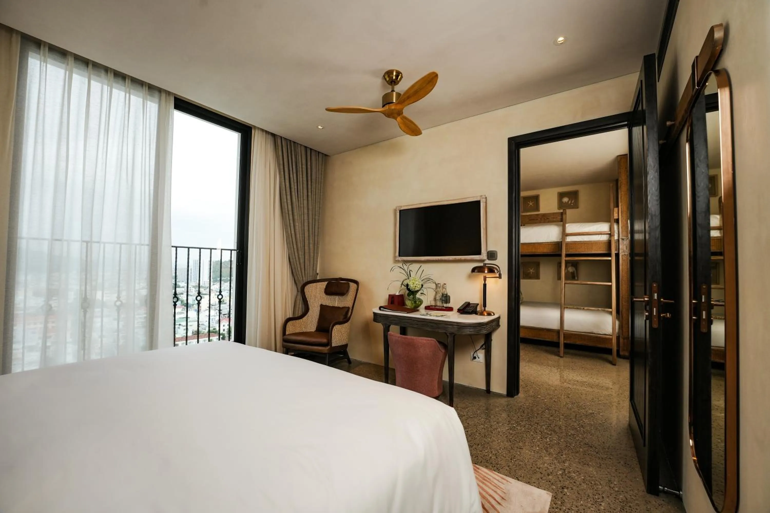 Bed in L'amor Boutique Hotel Quy Nhơn