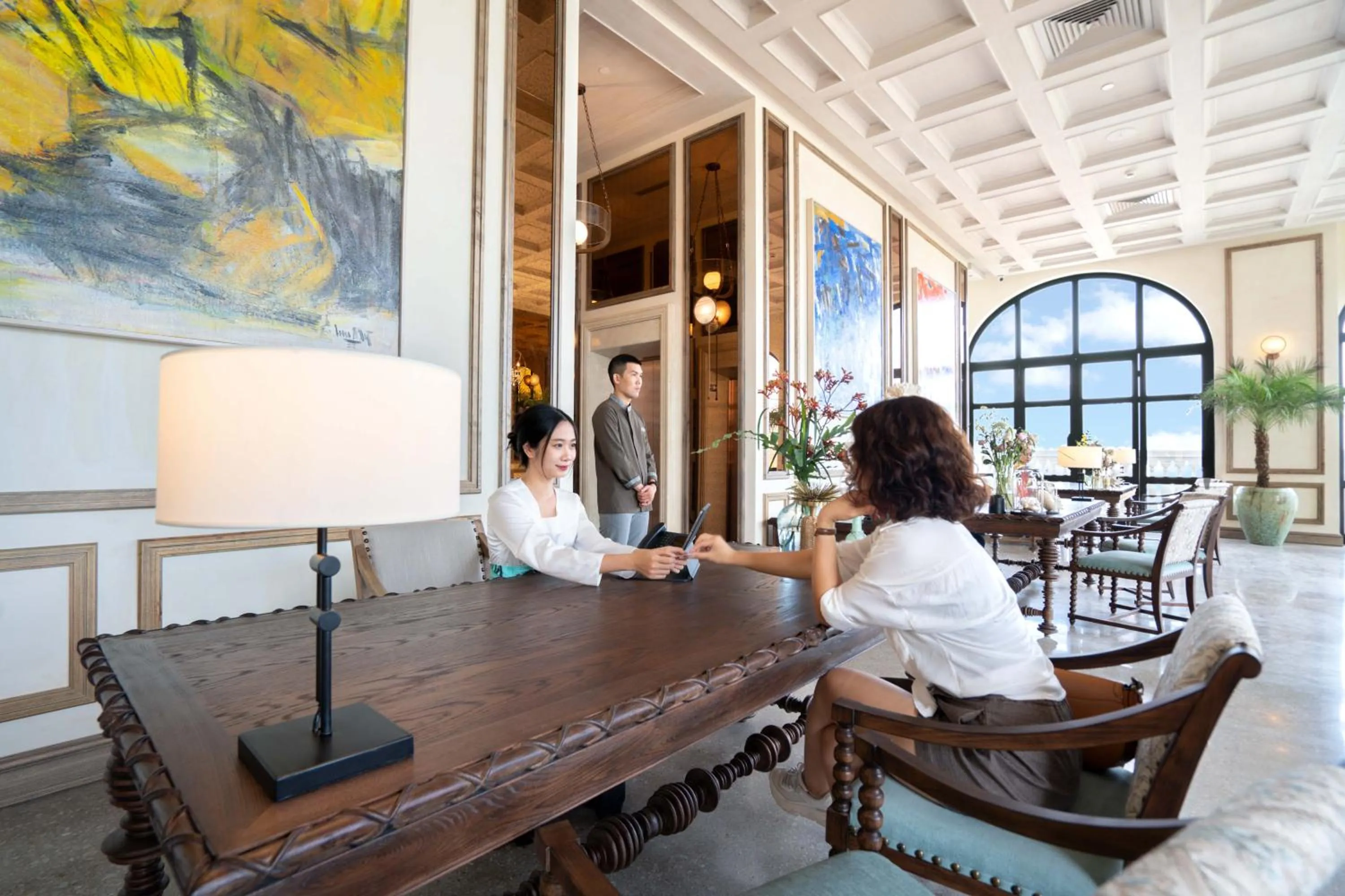 Lobby or reception in L'amor Boutique Hotel Quy Nhơn