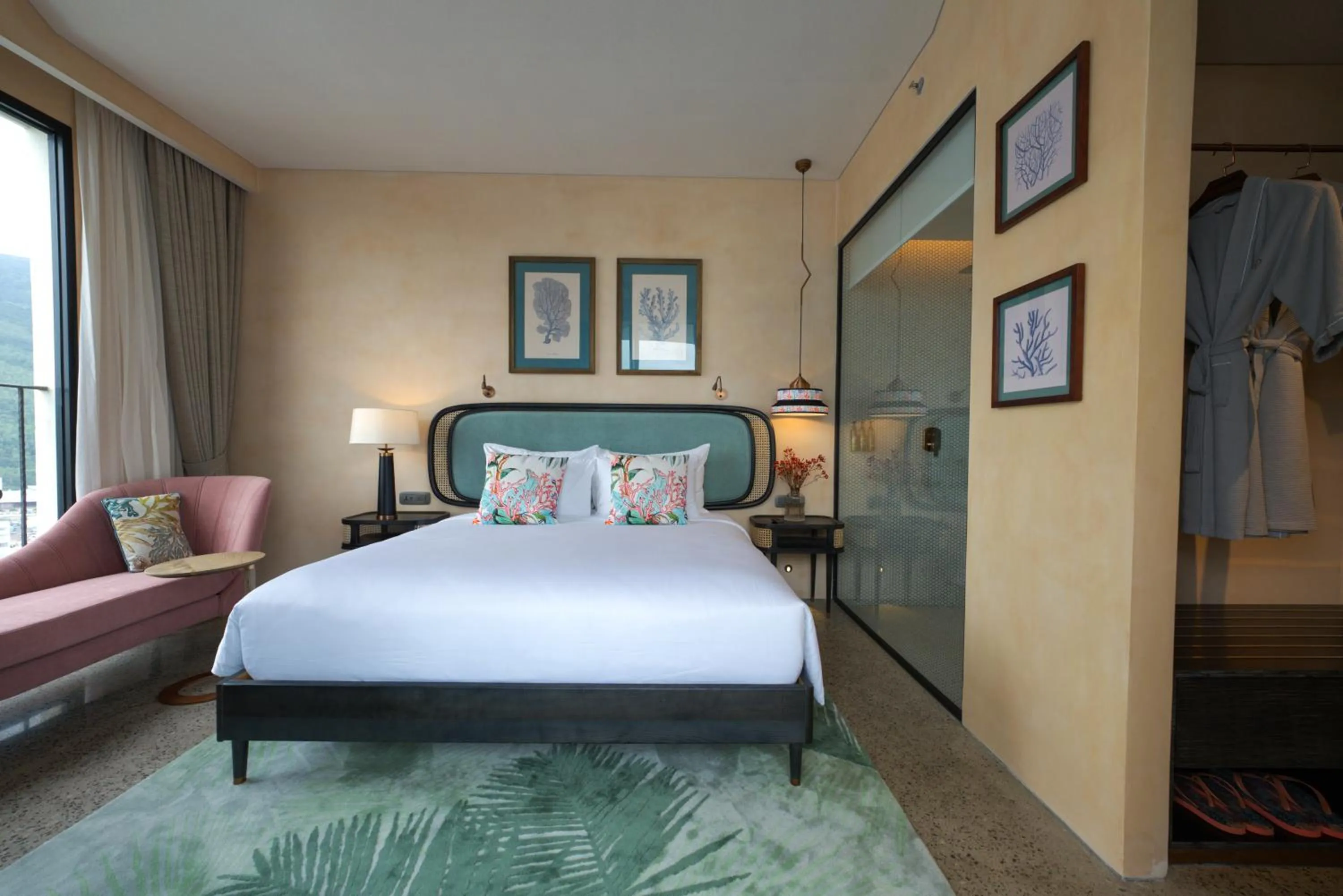 Bed in L'amor Boutique Hotel Quy Nhơn