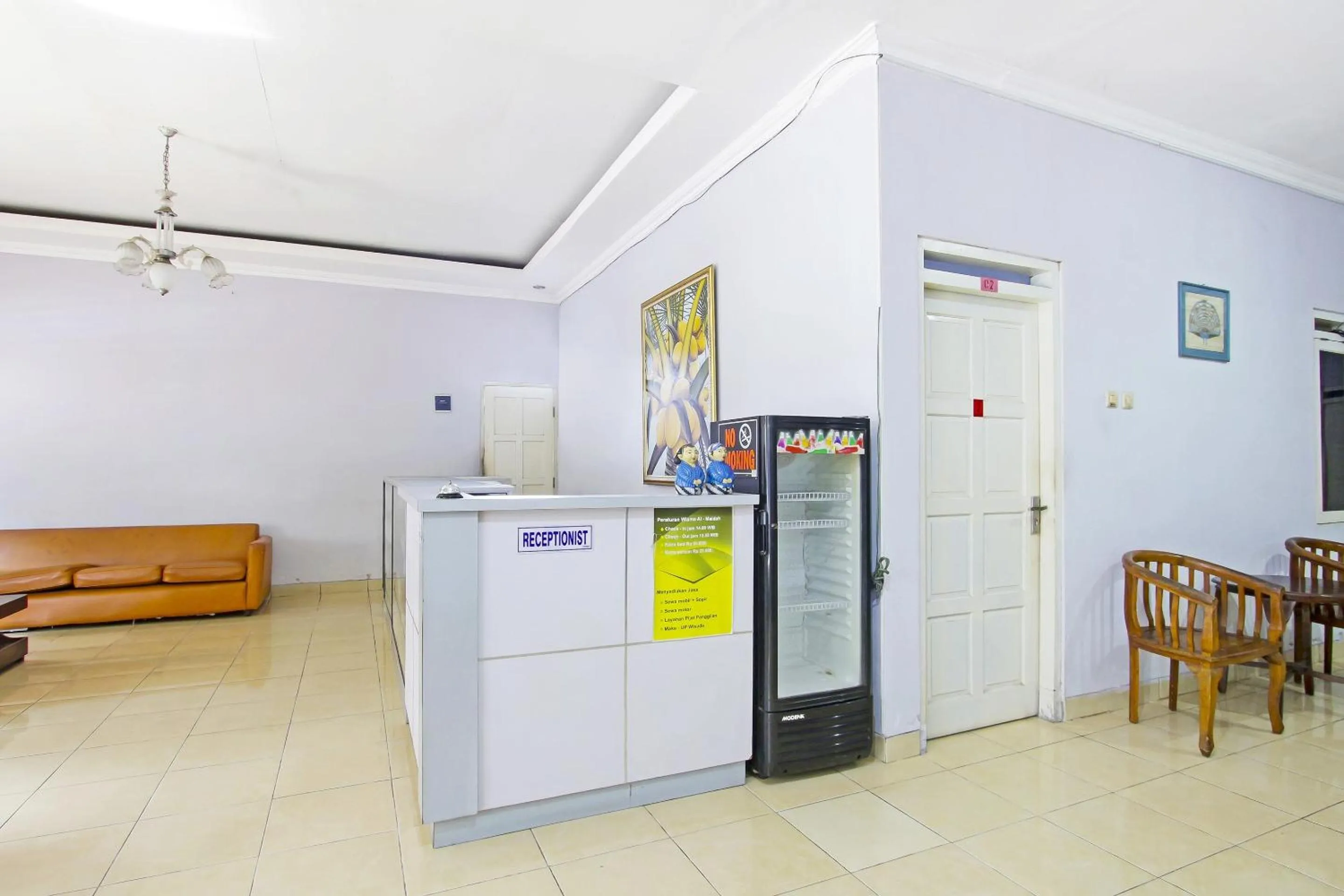 Lobby or reception in Hotel O Homestay Al Maidah